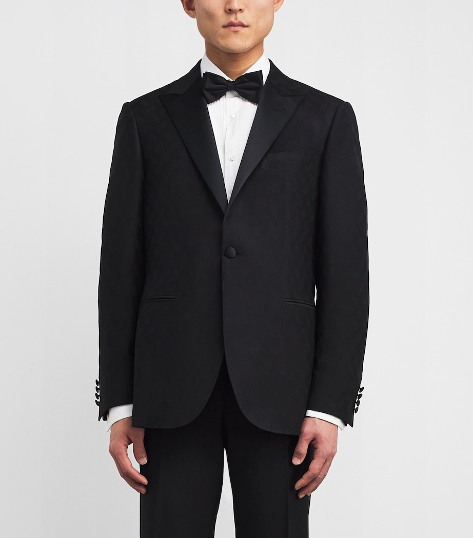 Wool-Silk Tuxedo Jacket 101 Image 3