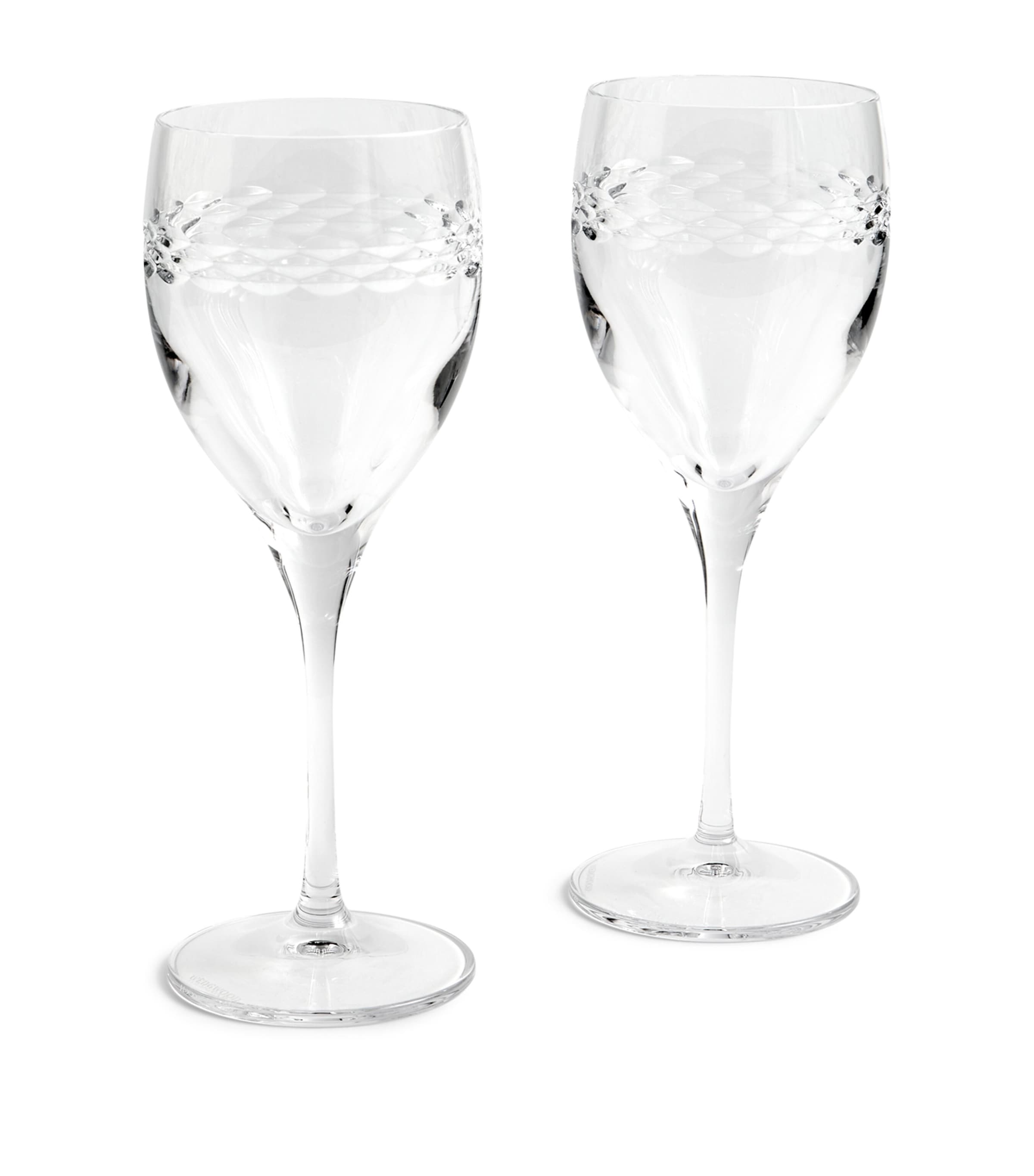 Wedgwood Set Of 2 Crystal Neo Wine Glasses