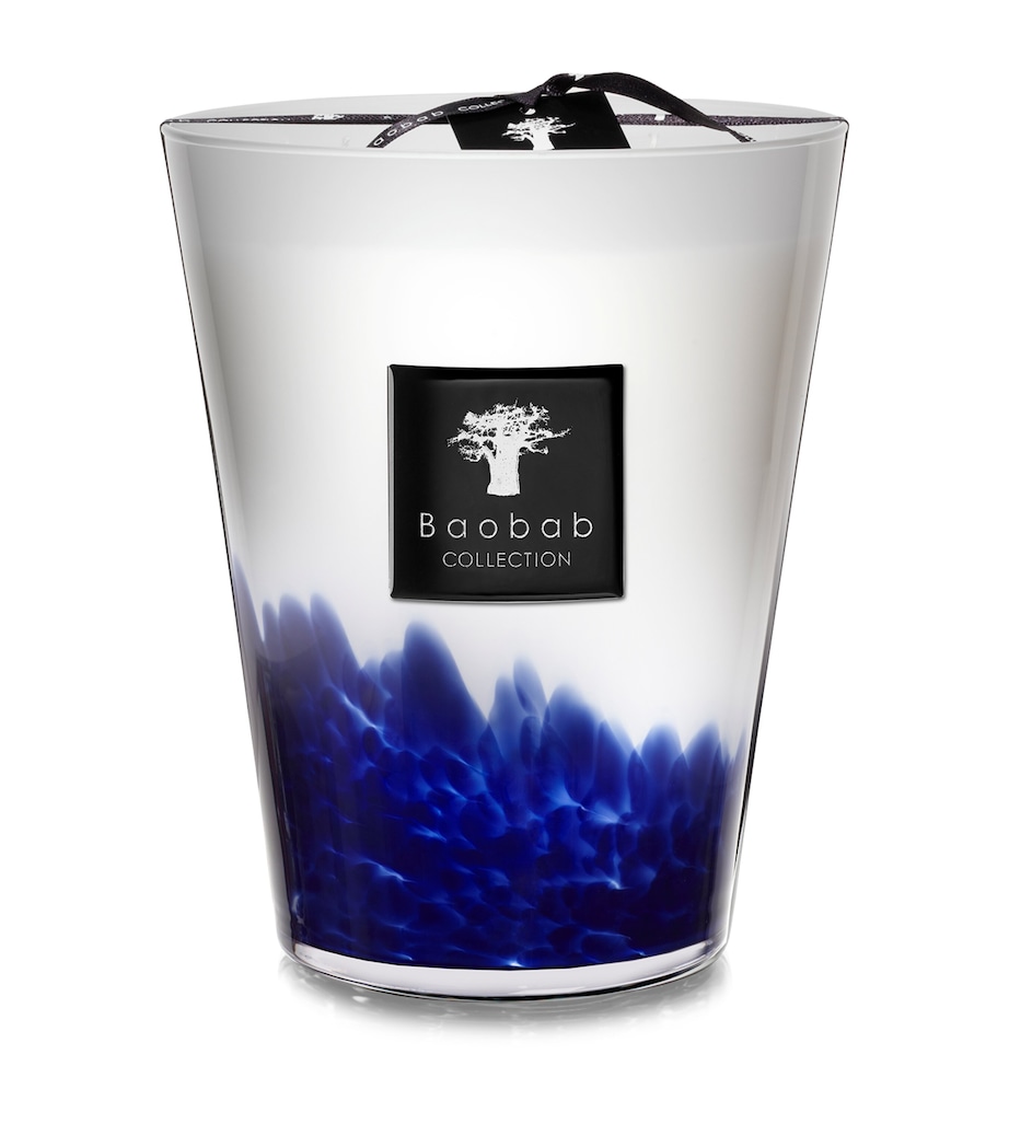 Feathers Touareg Candle (24cm) BLUE Image 1