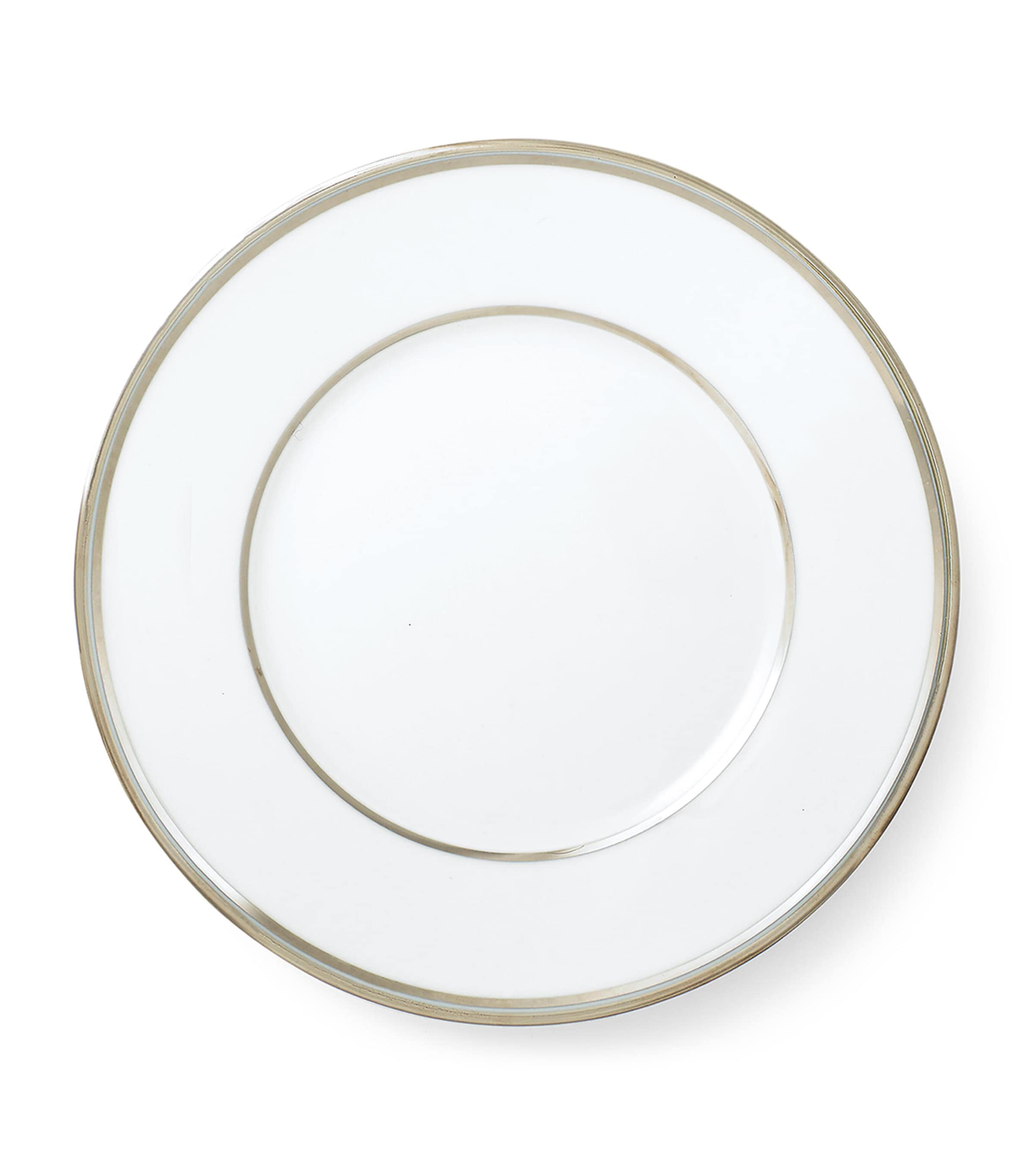 Wilshire Salad Plate (22cm) SILVER/WHITE Image 1