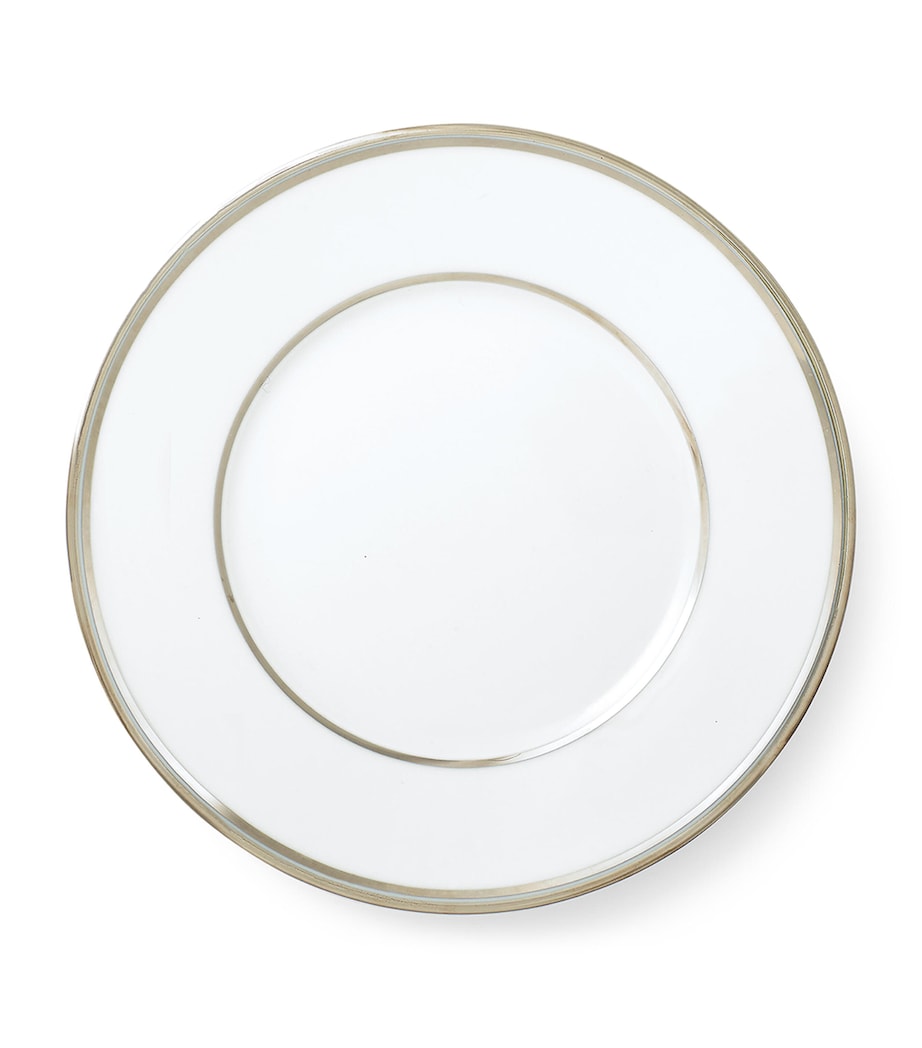 Wilshire Salad Plate (22cm) SILVER/WHITE Image 1