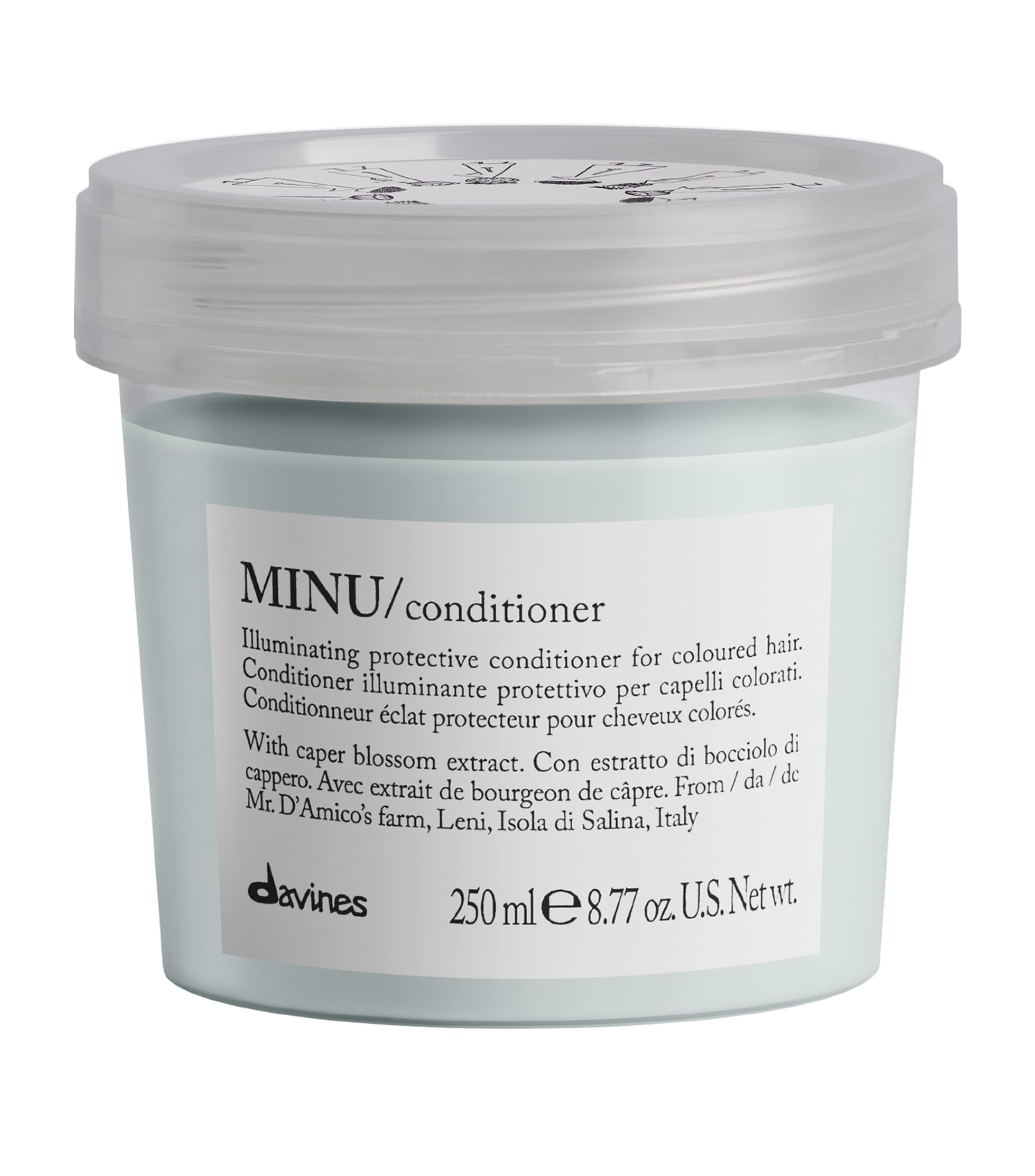 Davines Minu Conditioner In White