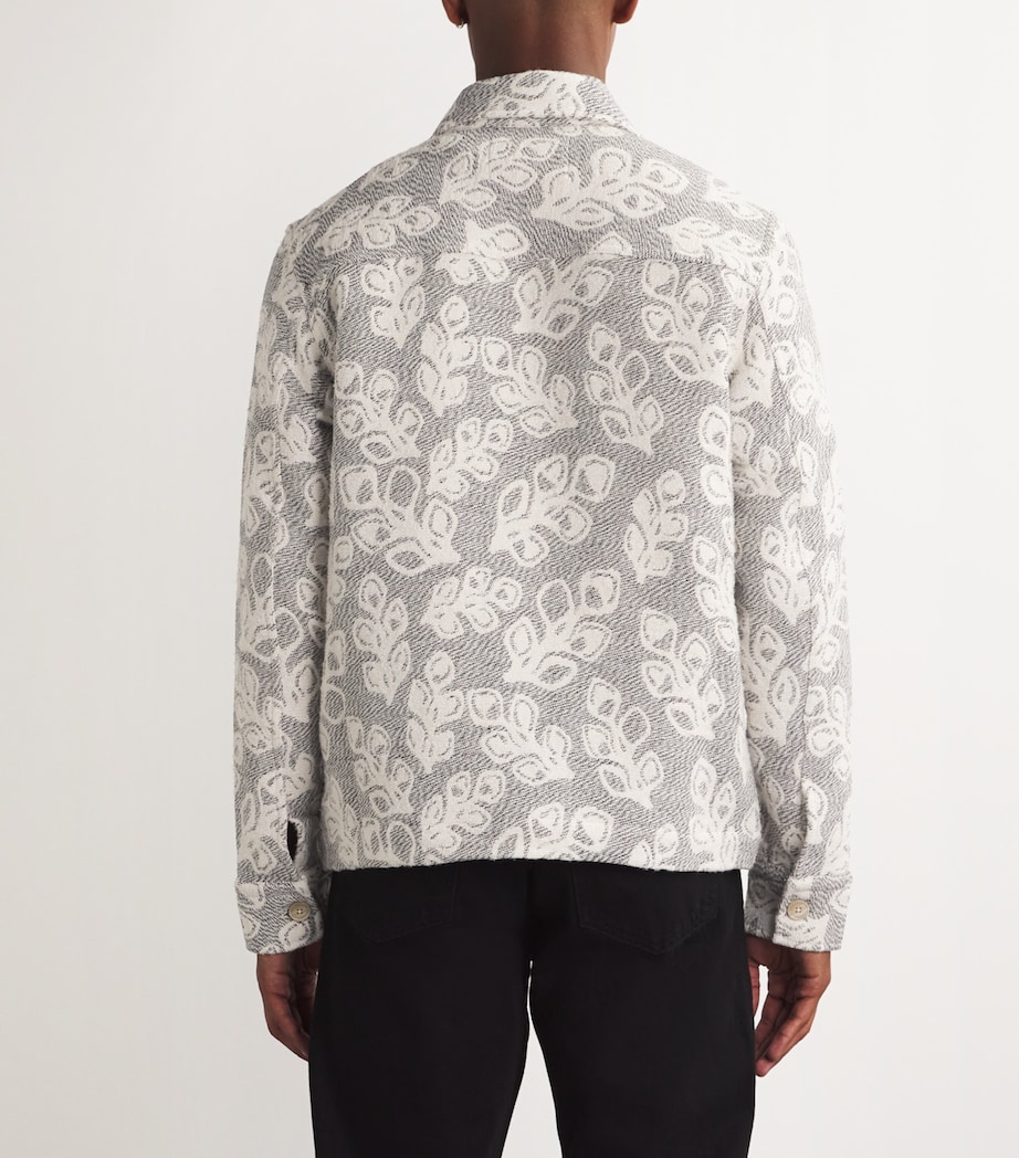 Jacquard Rahim Jacket BLACK MELANGE #793 Image 4