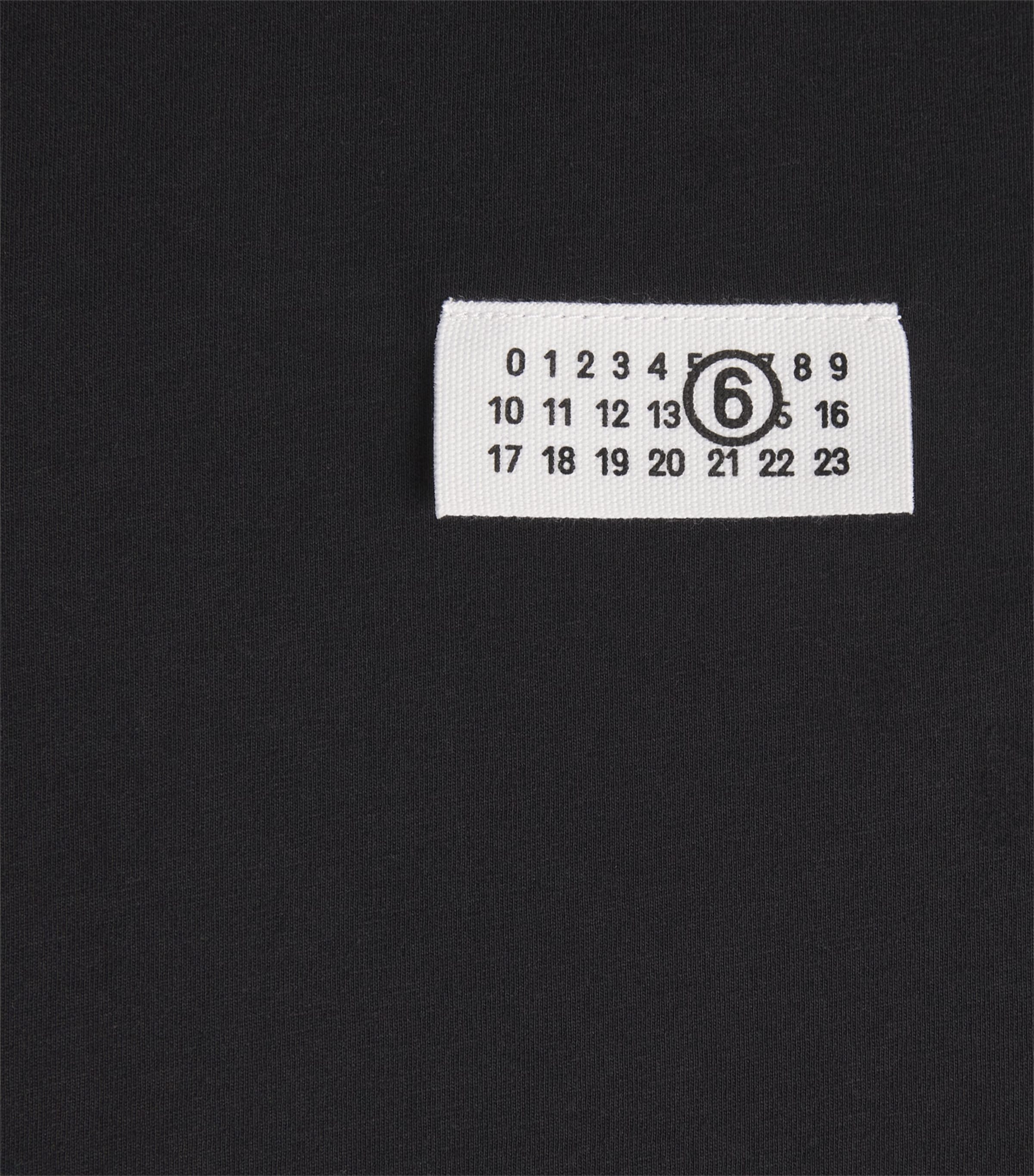 Cotton Numeric Tab T-Shirt 900 Image 5