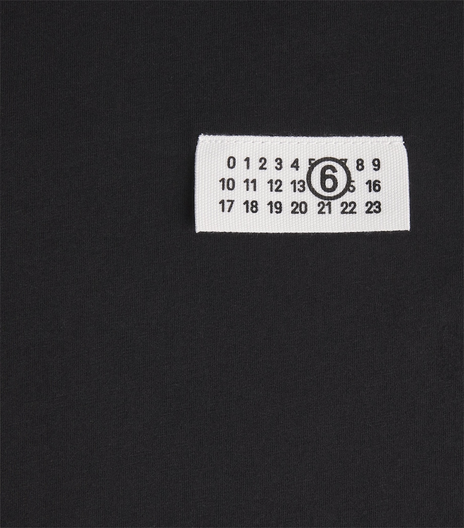 Cotton Numeric Tab T-Shirt 900 Image 5