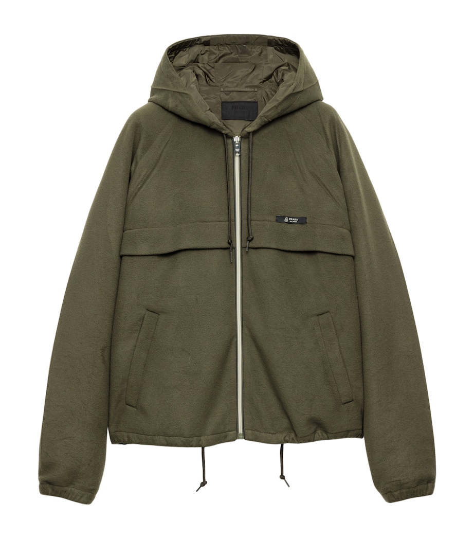 Technical Hooded Blouson Jacket F0161 Image 1