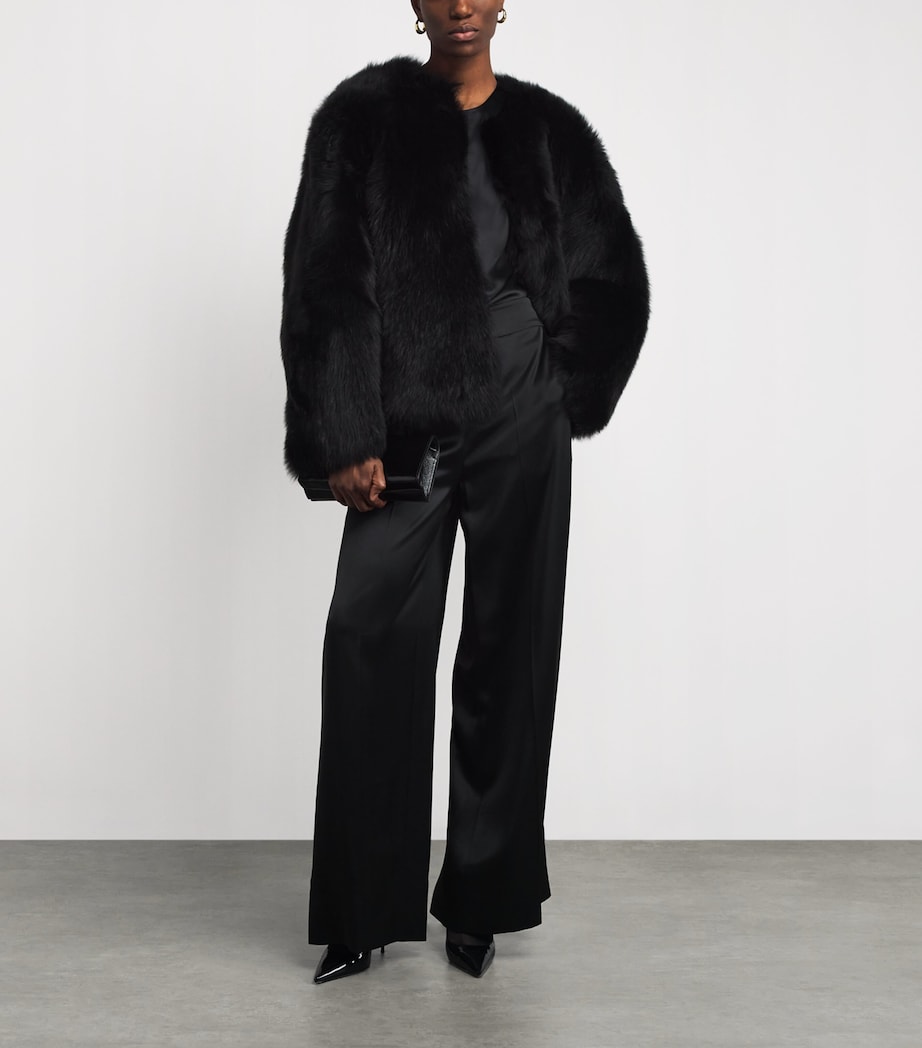 Shearling Gomez Jacket BLACK Image 2