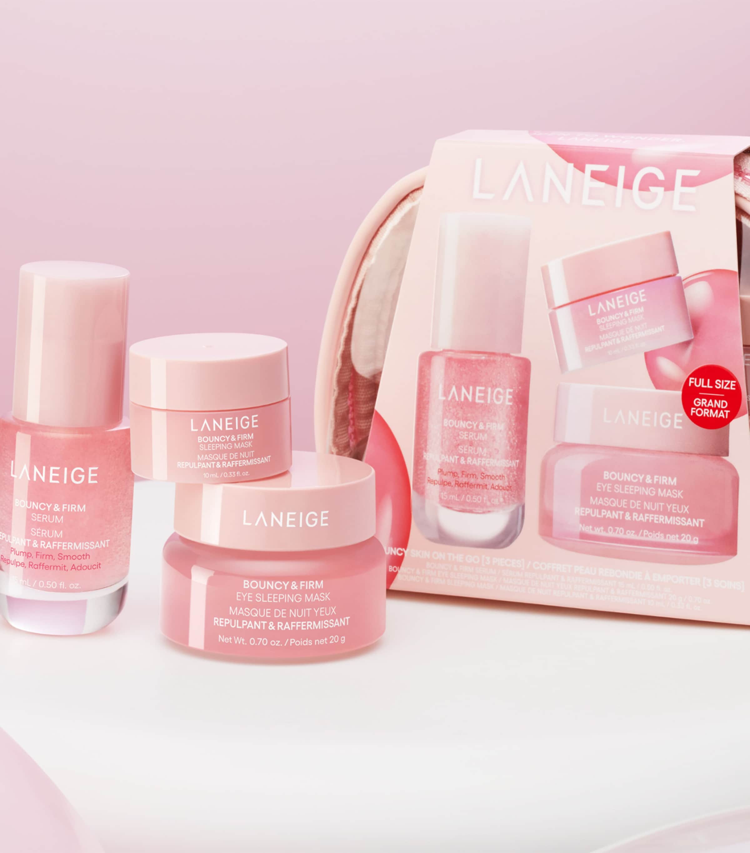 Laneige Bouncy Skin On-The-Go Set Image 6