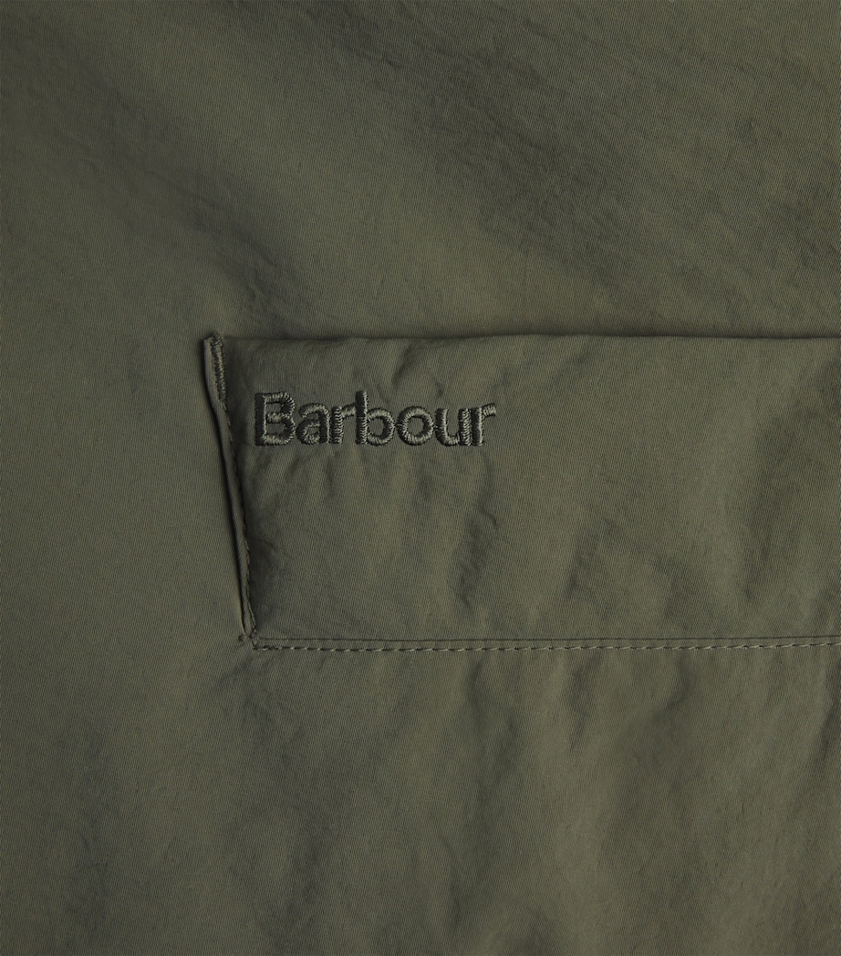 Wadded Lorden Showerproof Jacket OL72 OLIVE Image 5