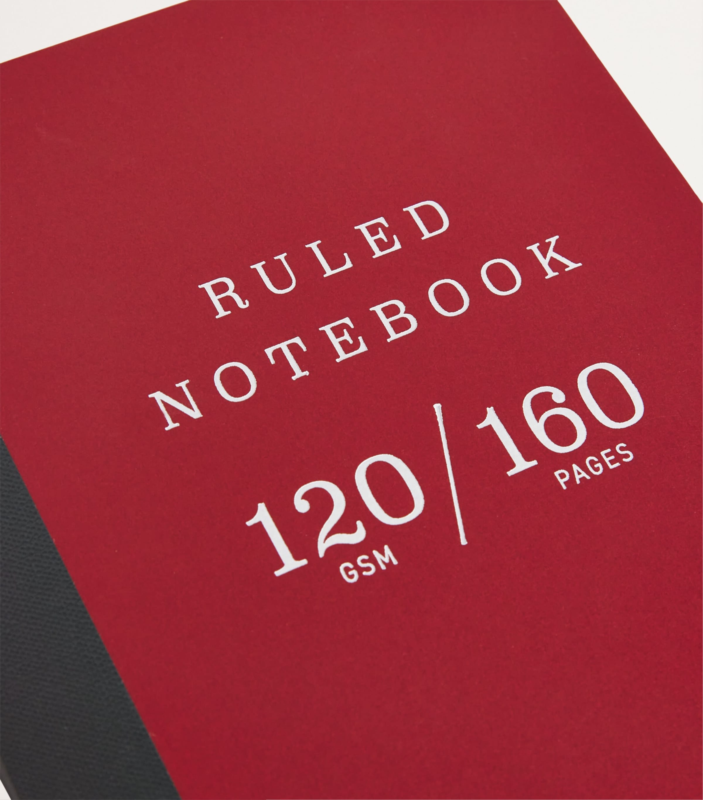 Ruled Logo A5 Notebook RED Image 3