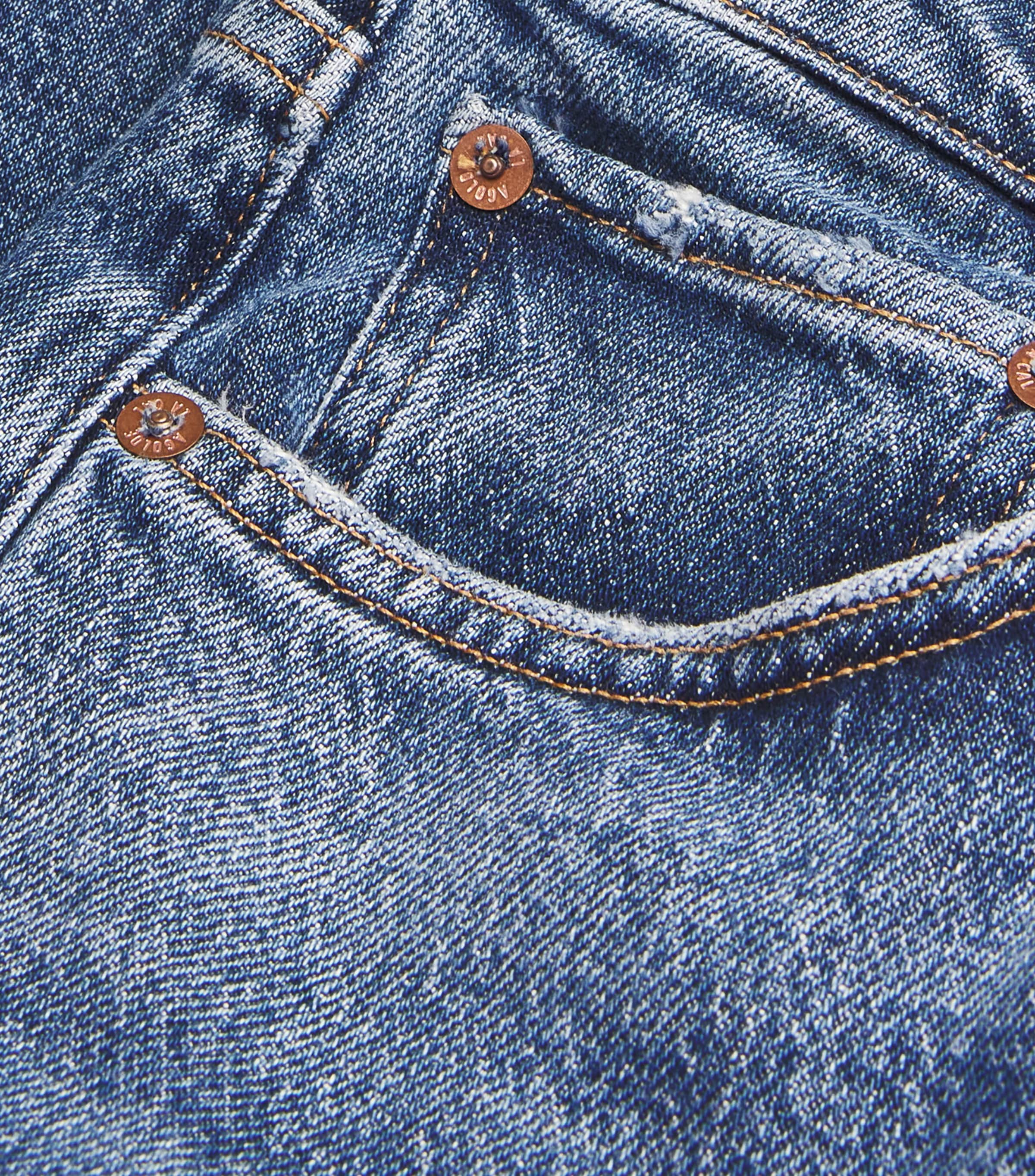 Harper Mid-Rise Straight Jeans FIX (IND VINT DK) Image 5