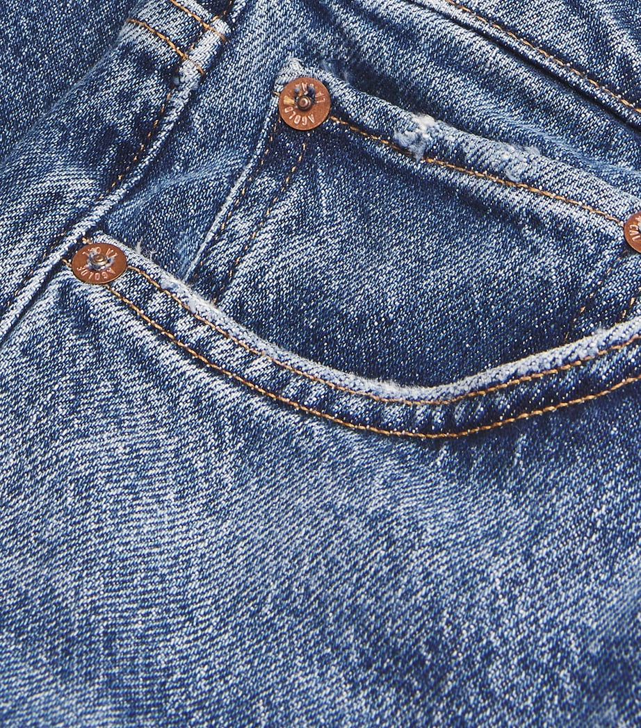 Harper Mid-Rise Straight Jeans FIX (IND VINT DK) Image 5