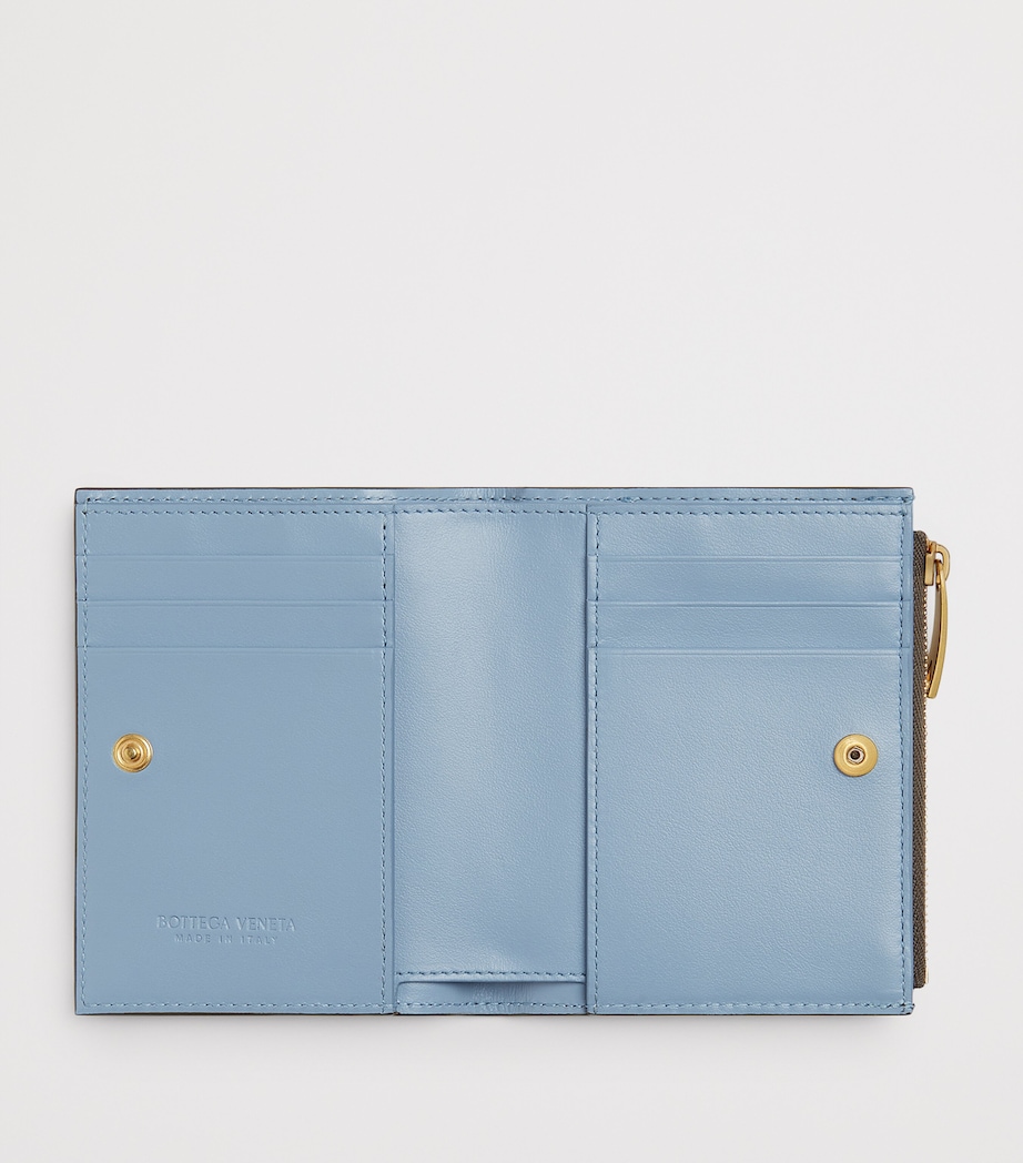 Leather Intrecciato Bifold Card Holder 3235 Image 2