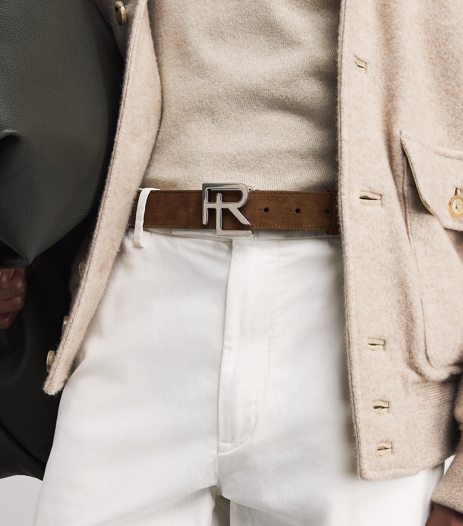 Suede Belt BROWN Image 2