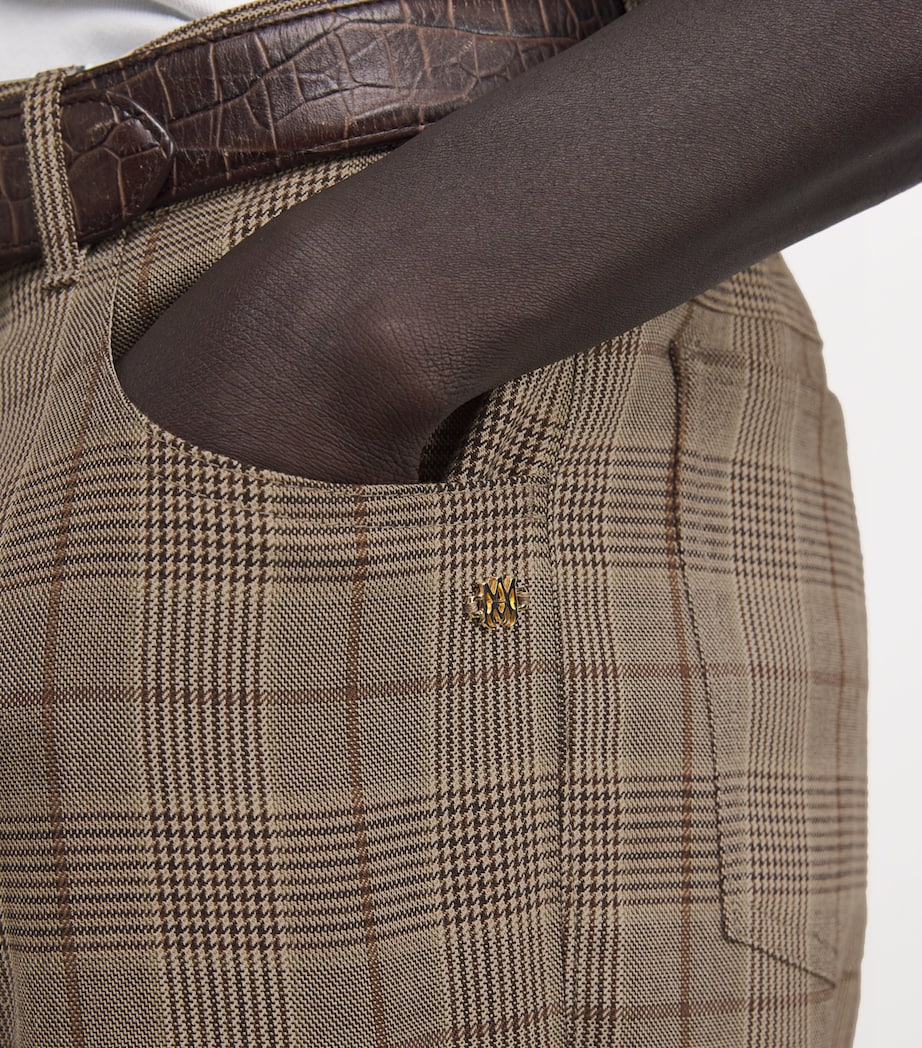 Check Bootcut Trousers MALT 268 Image 6