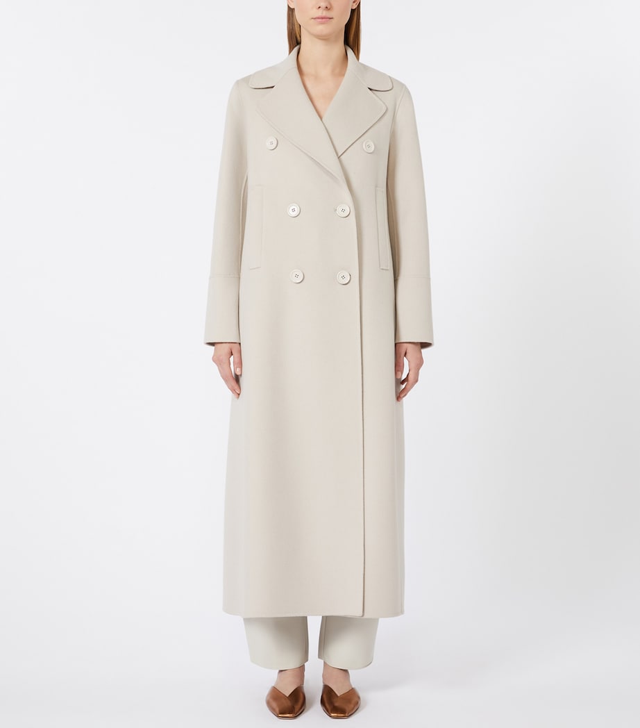Virgin Wool Coat SAND Image 2