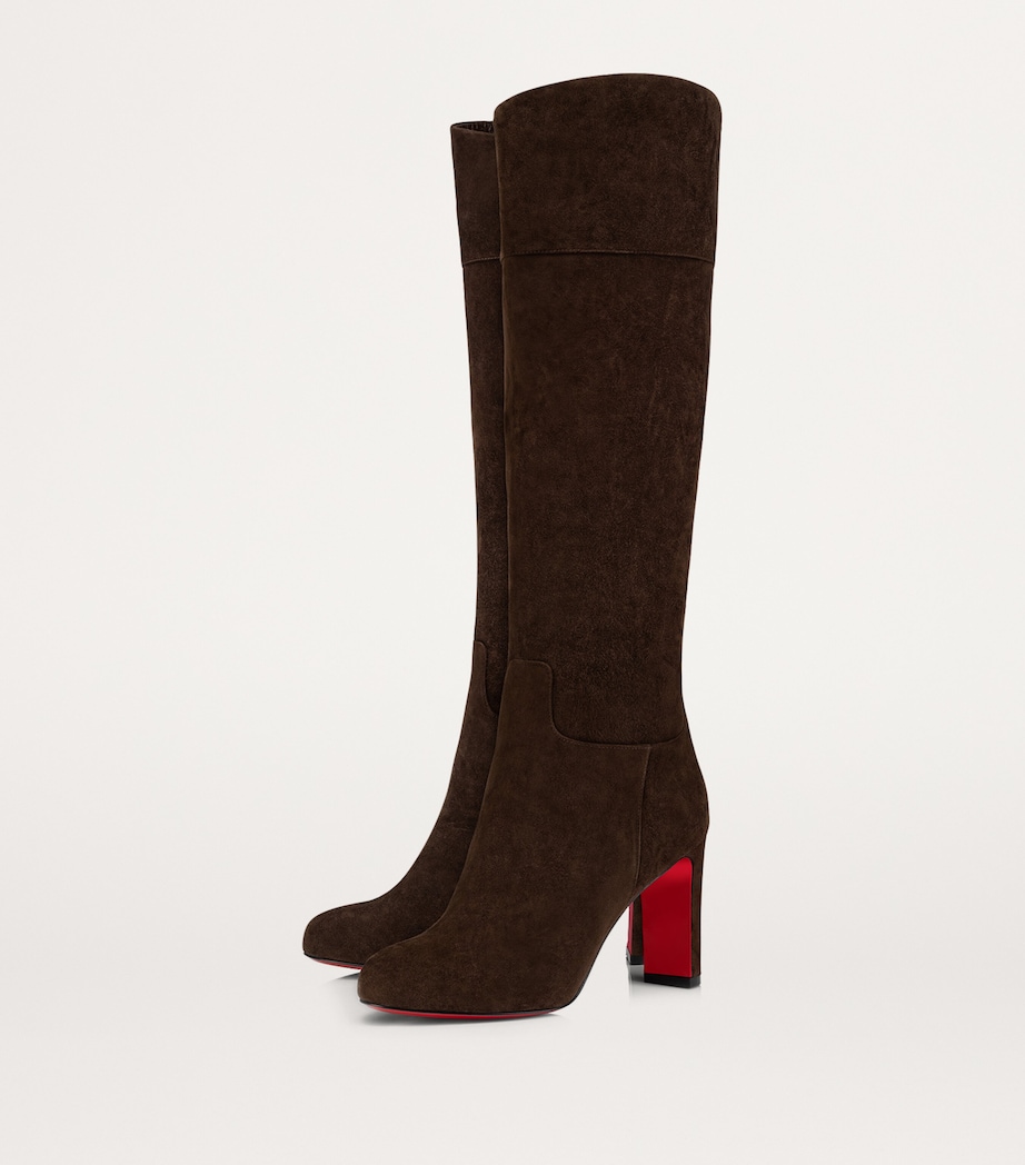Loo Botta Suede Knee-High Boots 85 C959 Image 4