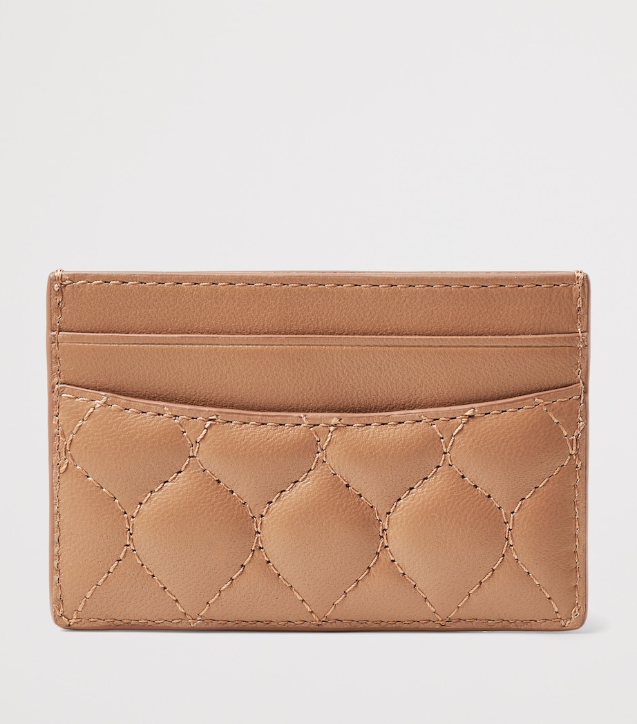 Leather Slim Card Holder CARAMEL Image 2
