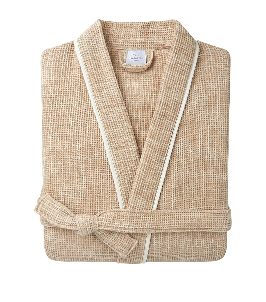 Cotton Leo Bathrobe BEIGE Image 2