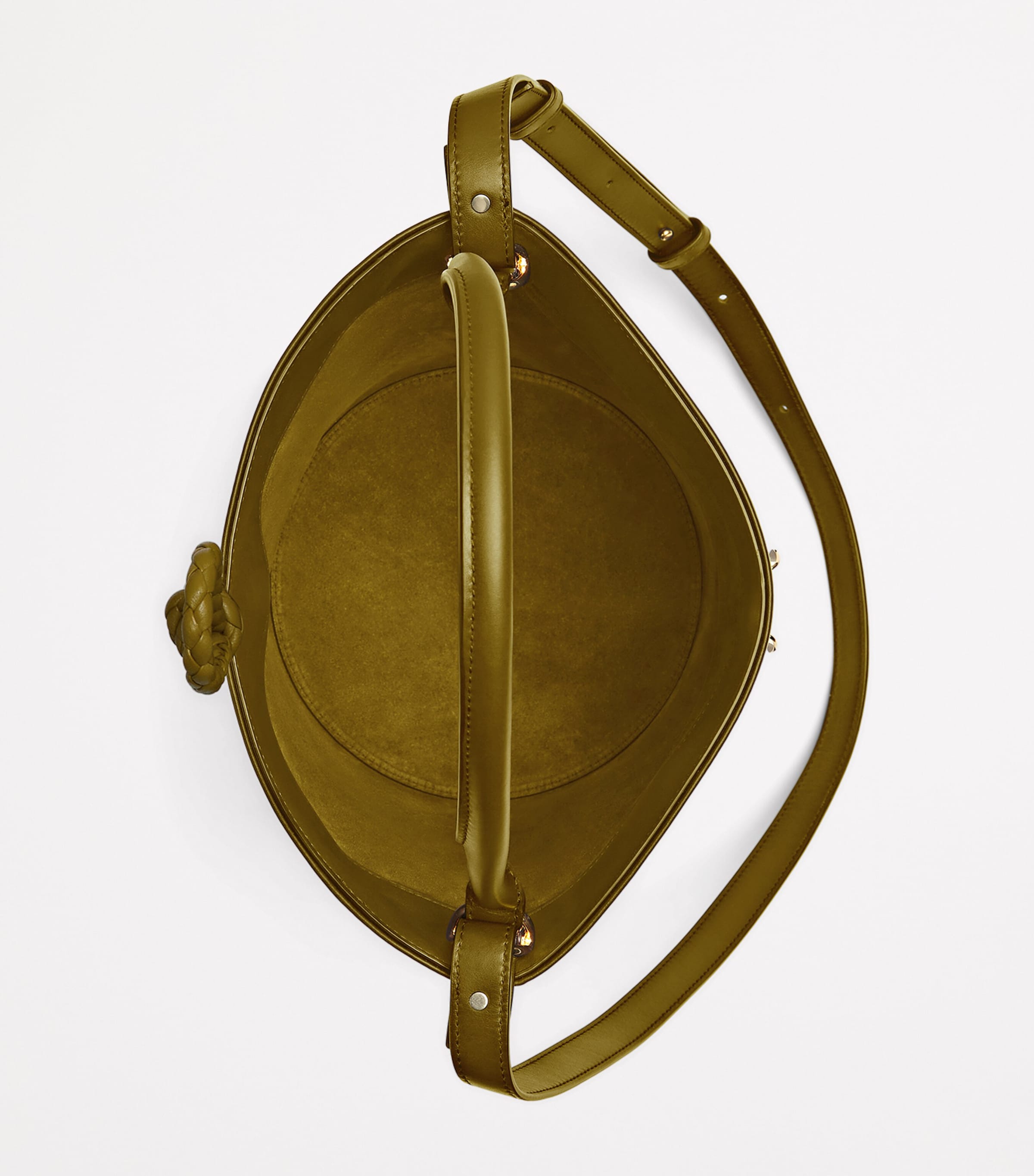 Bottega Veneta Leather Liberta Bucket Bag Image 3