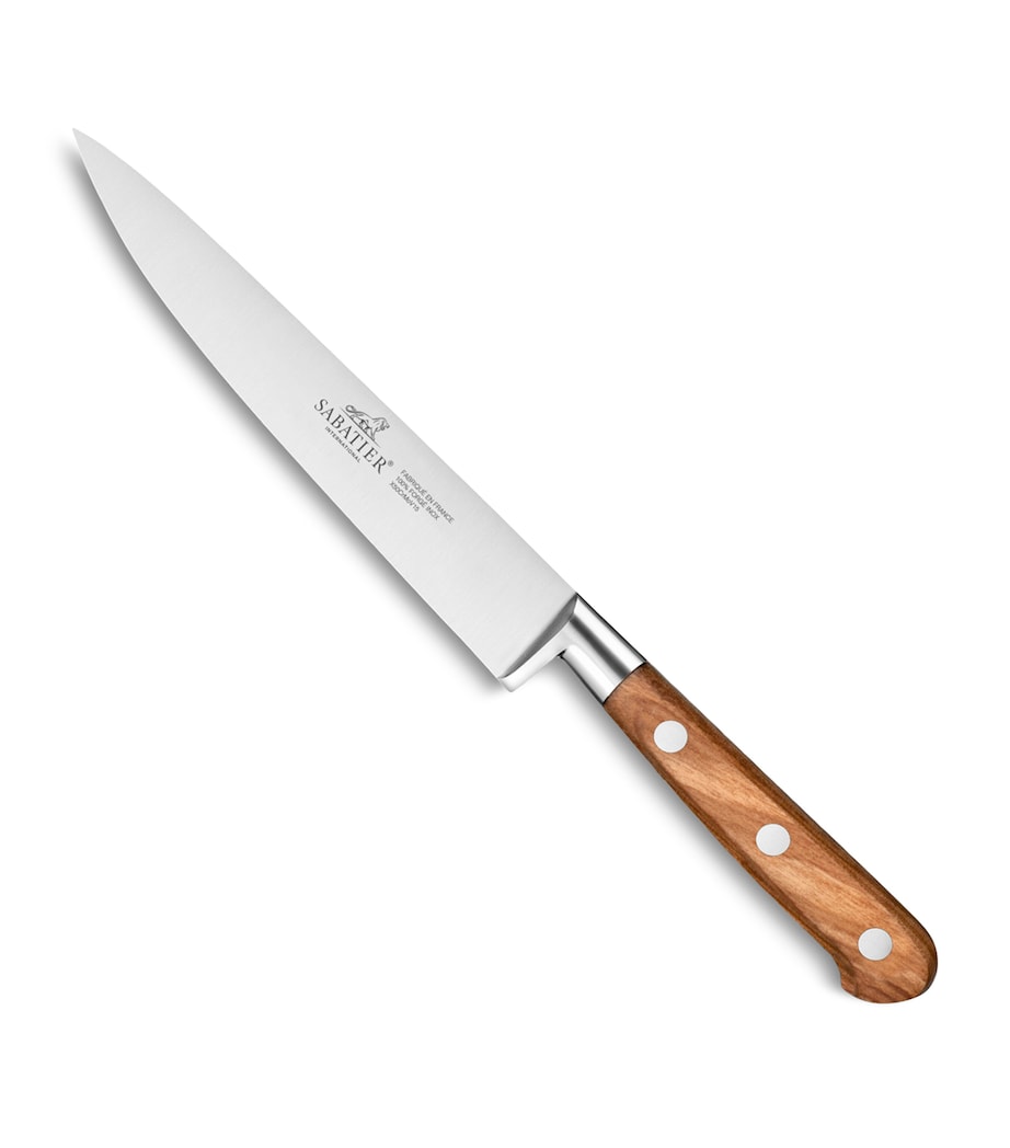 Stainless Steel Provencao Flex Filleting Knife (15cm) OLIVE WOOD Image 1