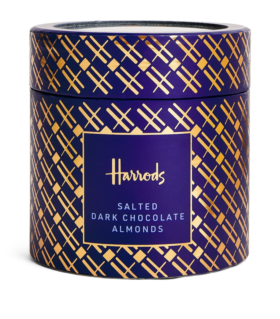 Harrods Salted Dark Chocolate Almonds (325g) Image 1