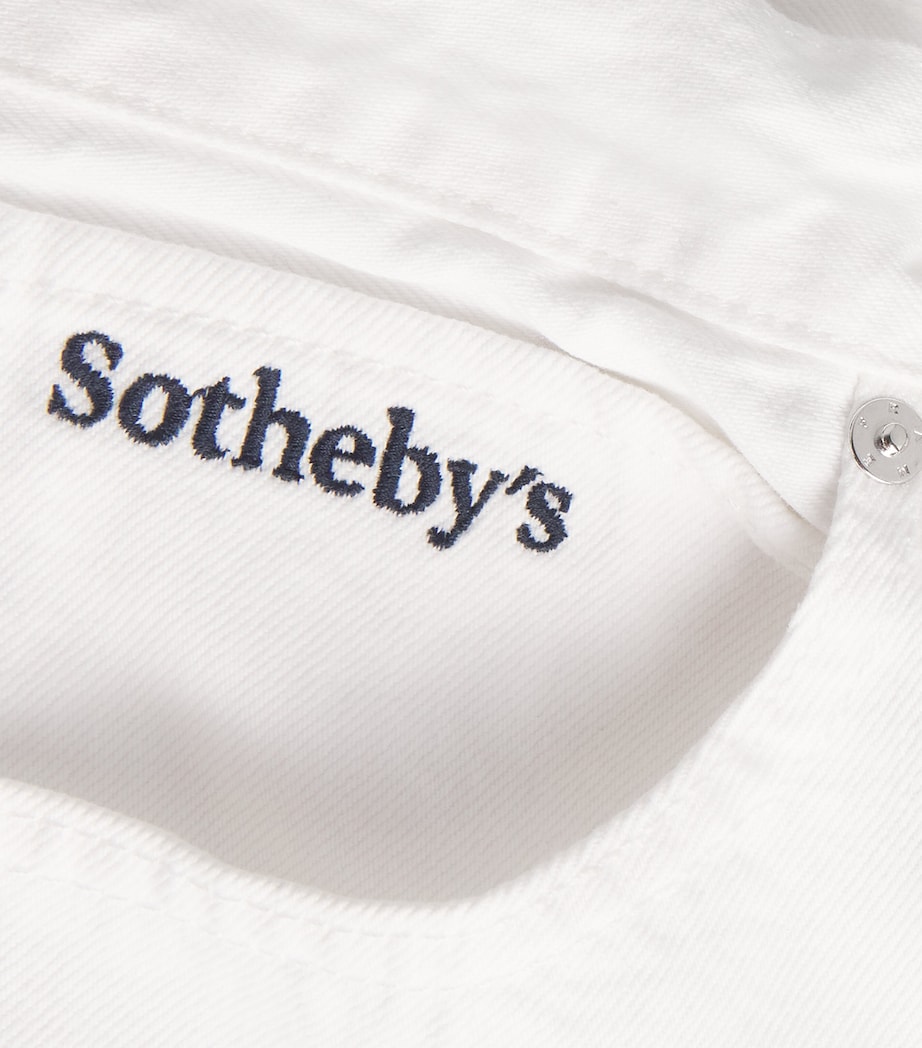 x Sotheby's Vertical Jeans WHITE Image 5