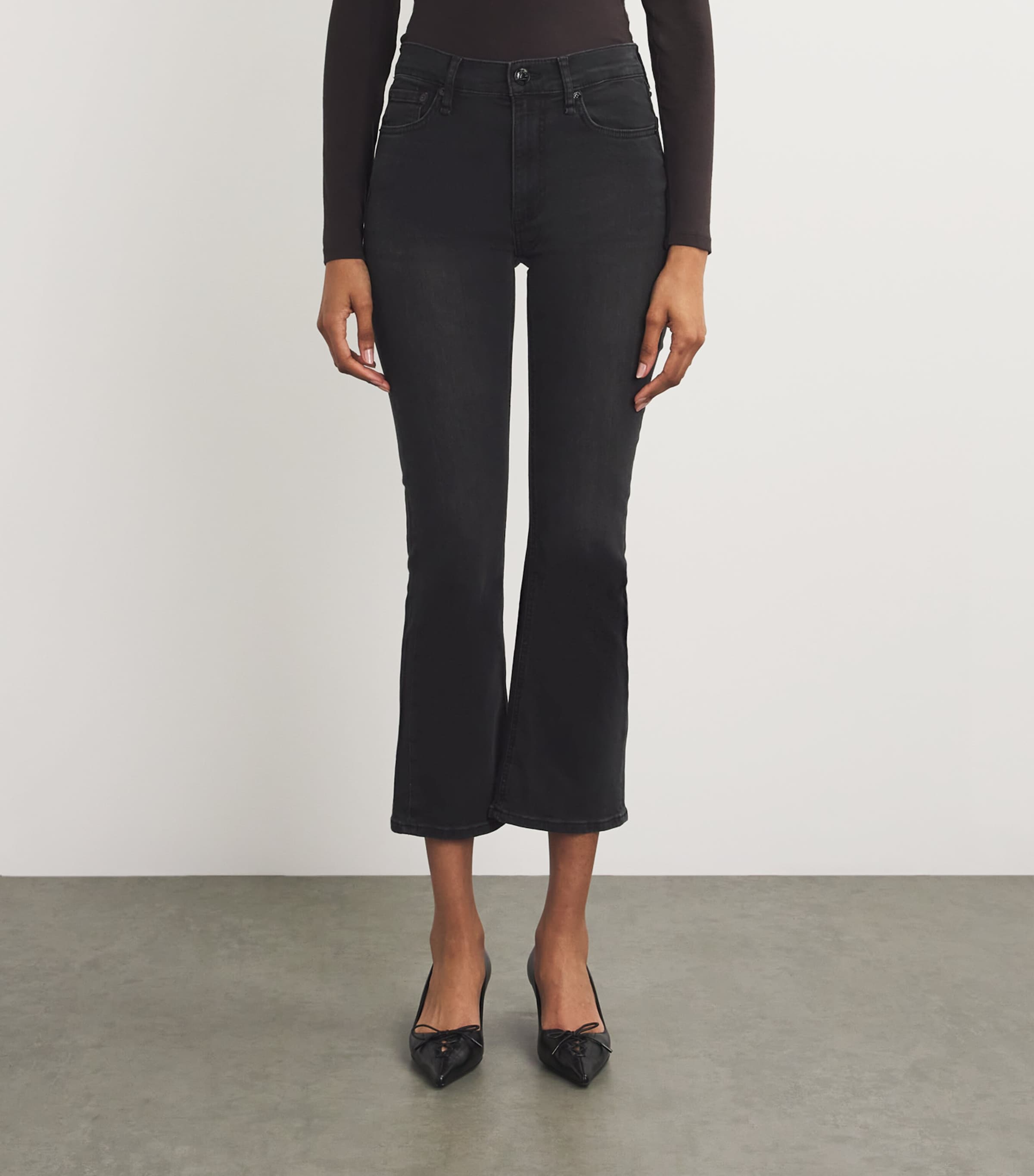 Peyton Mid-Rise Bootcut Jeans CORNELIA Image 3