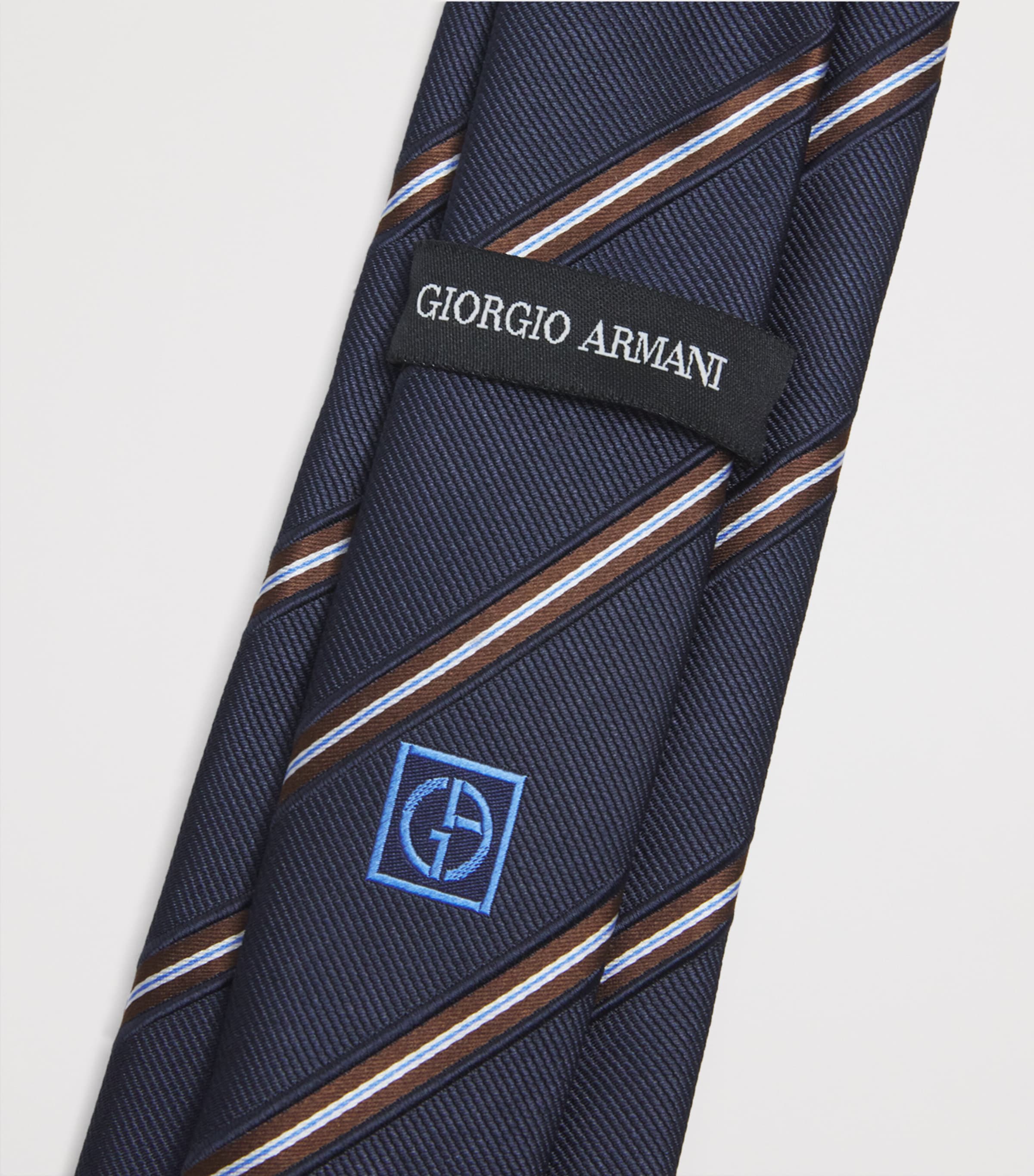 Silk Stripe Jacquard Tie FB159 Image 4