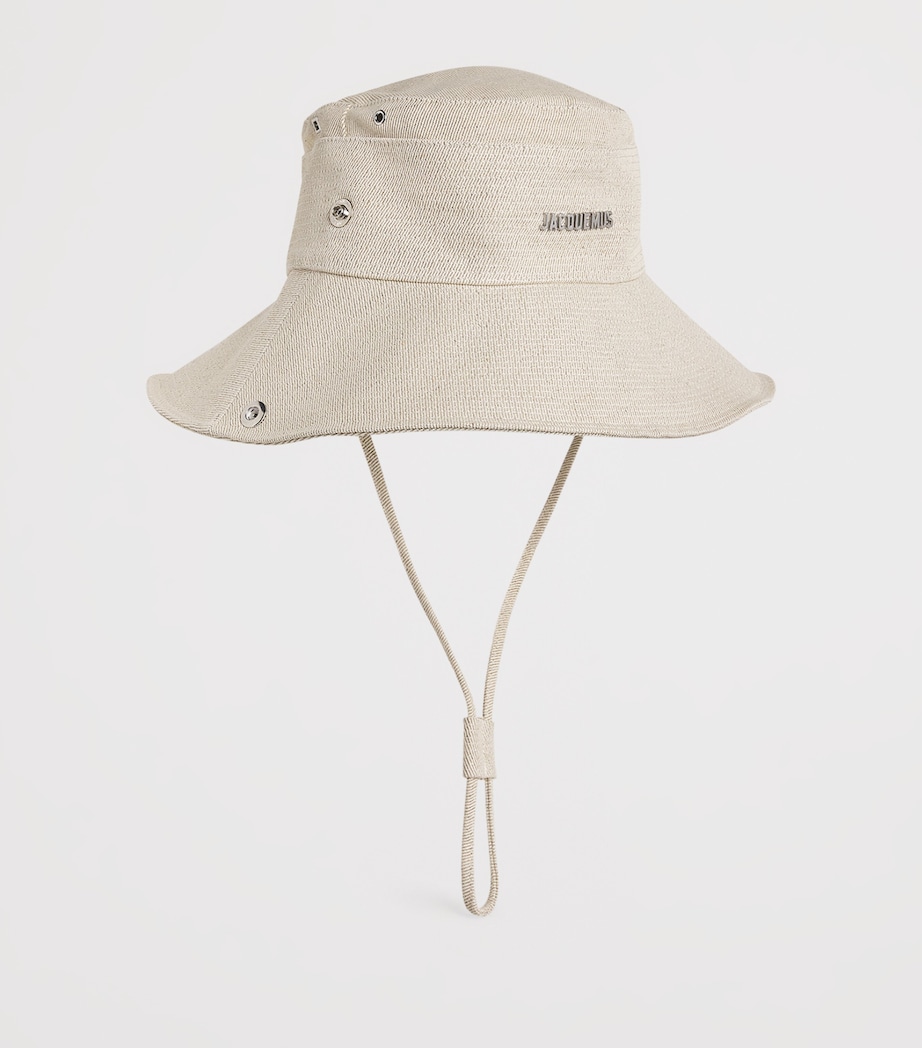 Denim De-Nîmes Bucket Hat 110-OFF-WHITE Image 2