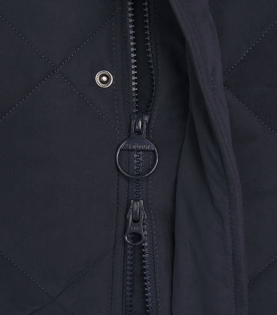 Winter Chelsea Quilted Jacket DK NAVY/MIDNIGHT OAK Image 5