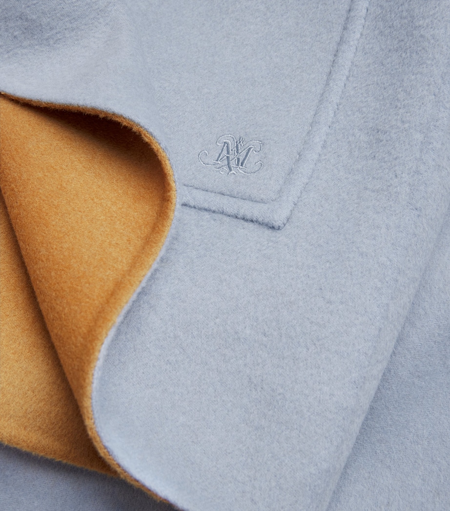 Wool Coat LIGHT BLUE Image 5