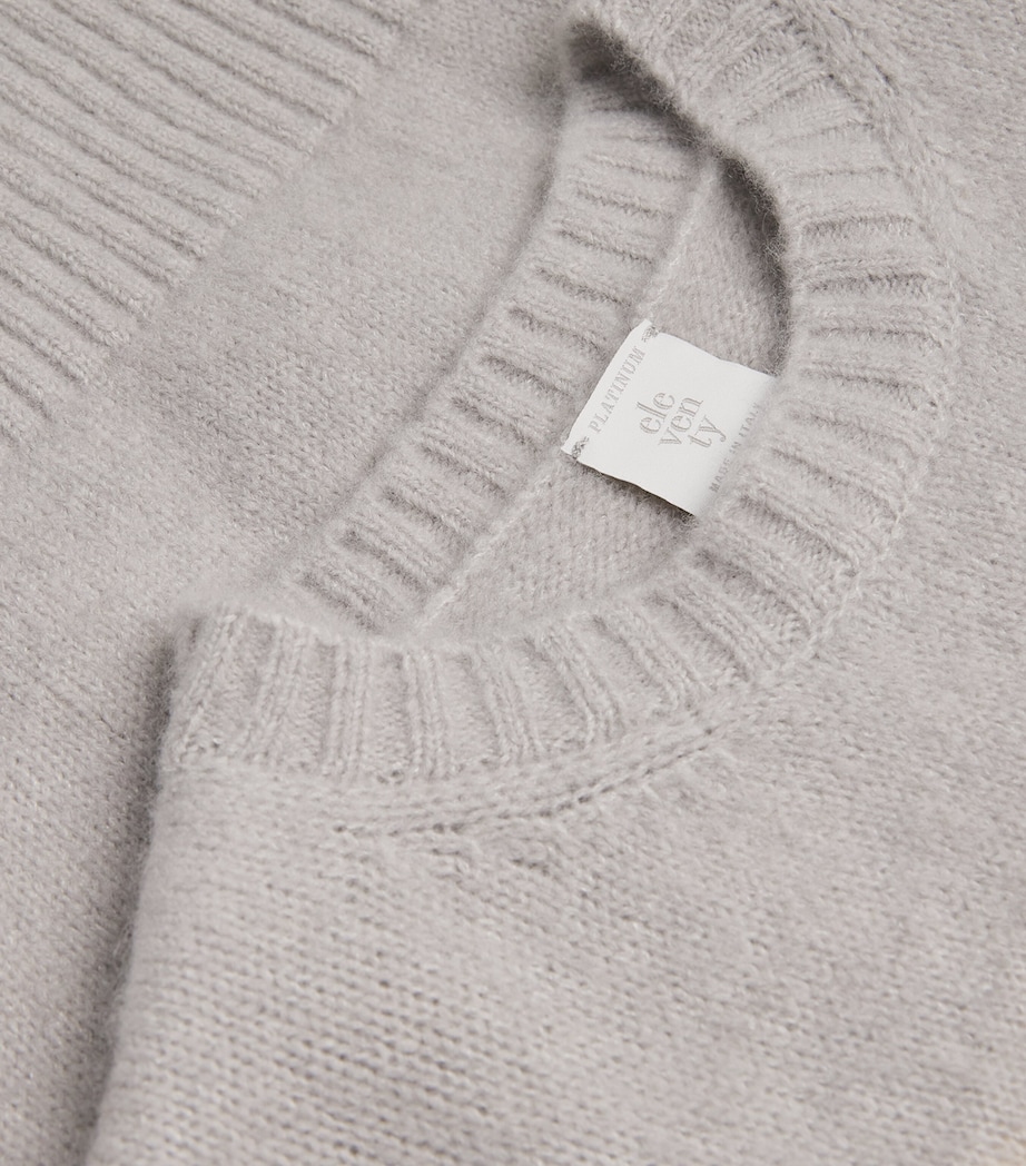 Cashmere-Blend Jacquard Sweater ARGILLA, SABBIA E BI Image 5