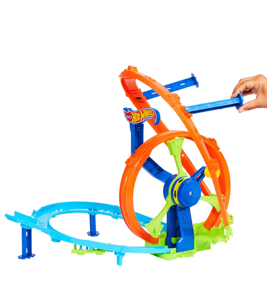 Hot Wheels Rapid Launch & Loop Set MULTI Image 4