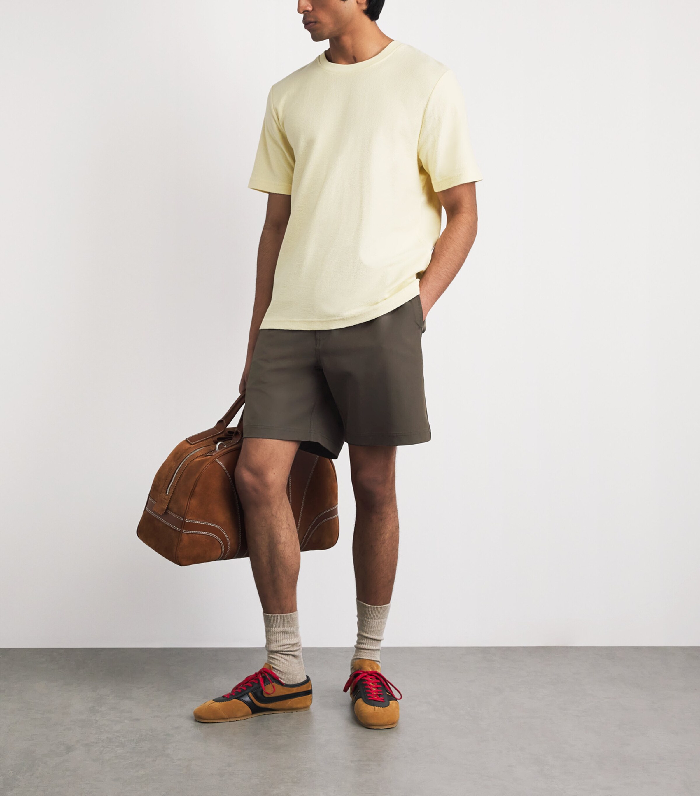 SAMSOE SAMSOE Mens Sahammel X Shorts Black Olive Image 2