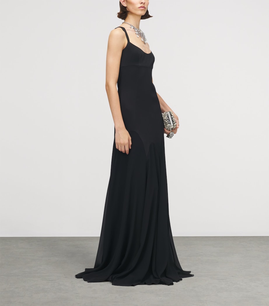 Satin Maxi Dress 1000 Image 2