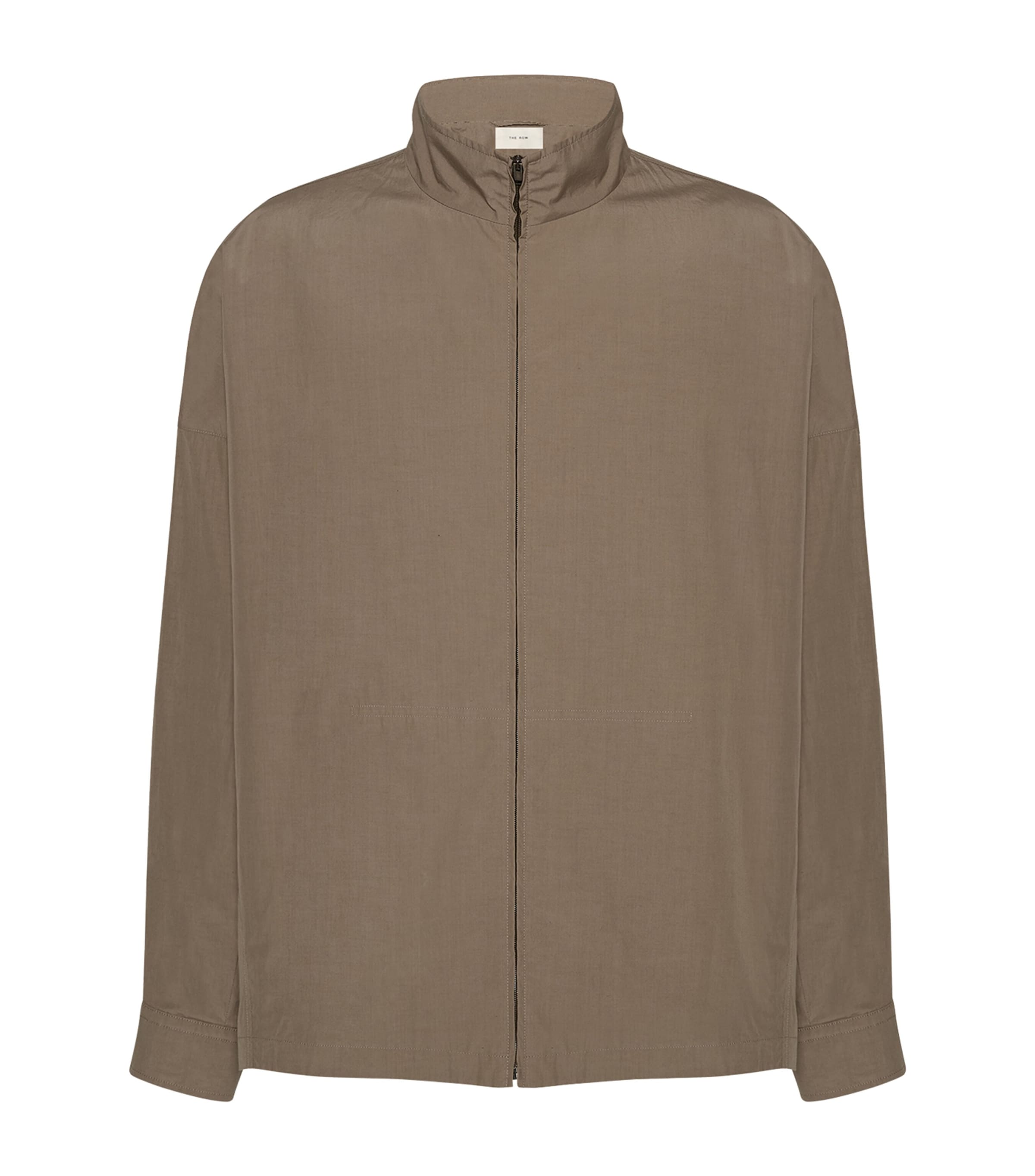 The Row Mens Trenton Cotton Jacket Leaf Green Image 1
