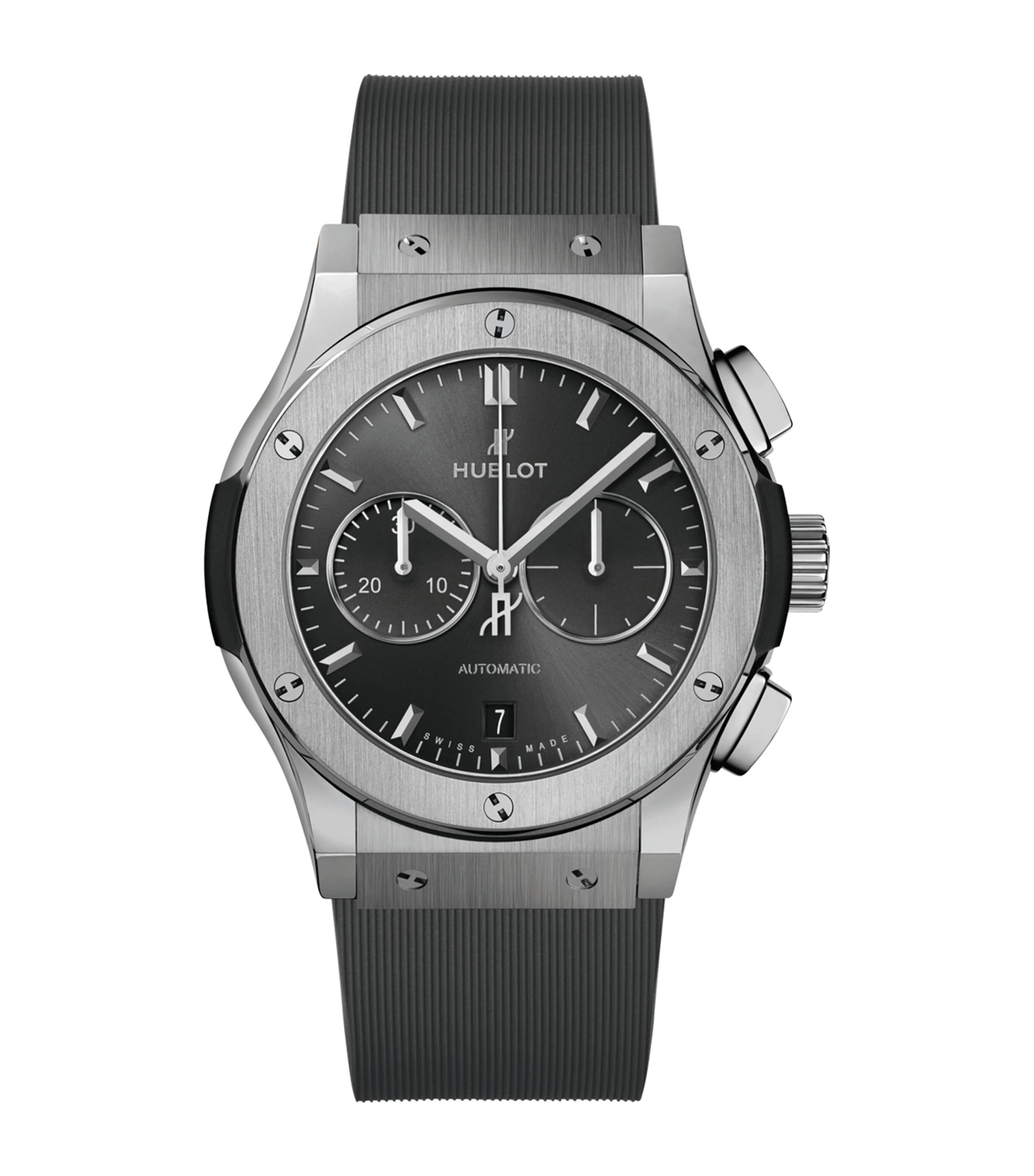 Hublot Titanium Classic Fusion Watch In Black