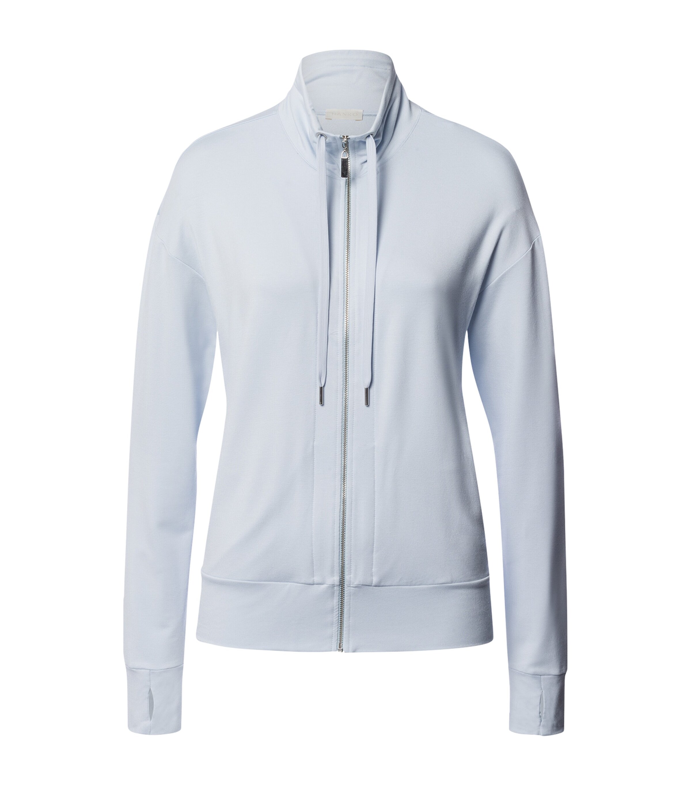 Hanro Balance Zip-Up Cardigan | Women Clothing | Coats & Jackets | Knitwear | Cardigans | Sportswear | Sports Jackets | Loungewear | Lounge Bottoms | Designers | Hanro | Nightwear