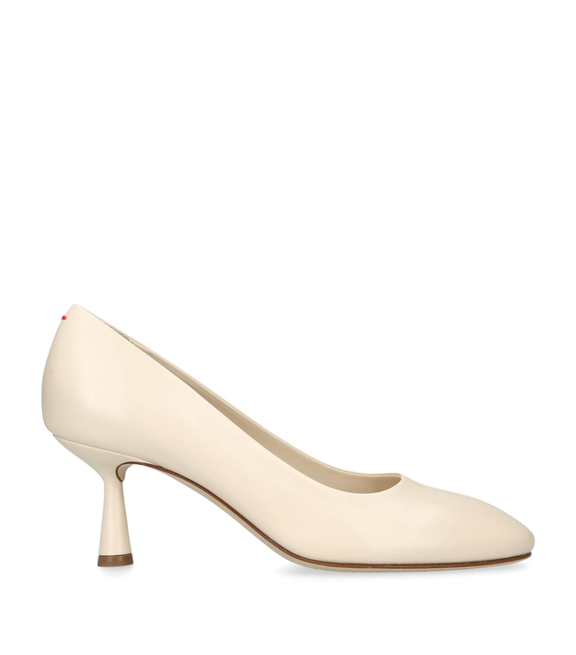 aeyde Leather Giotta Pumps 65 Cream Image 1