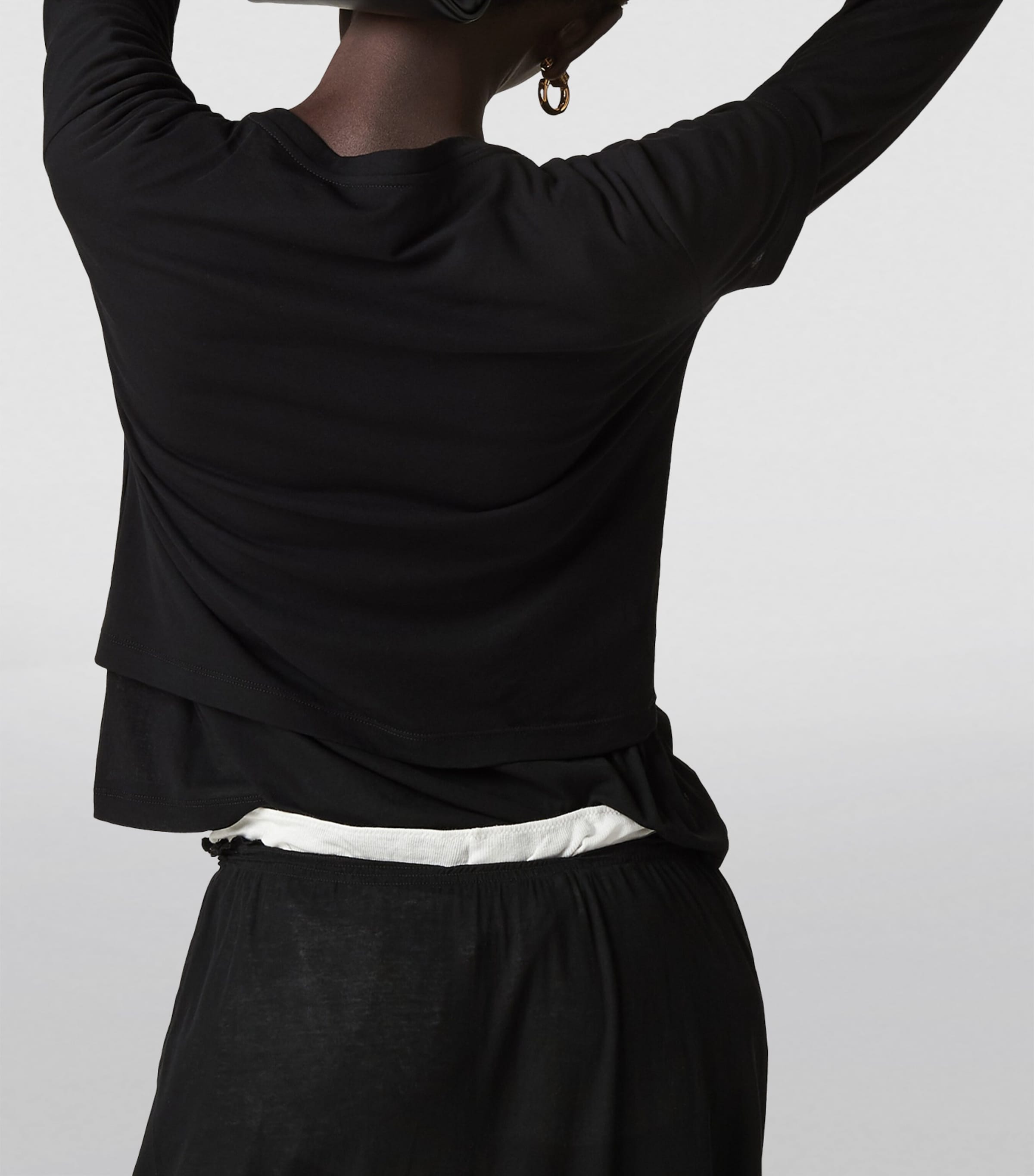 Logo-Patch Short-Sleeve T-Shirt F0002 Image 4