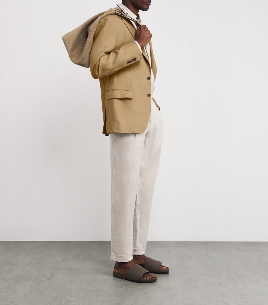 Linen Blazer KHAKI Image 2