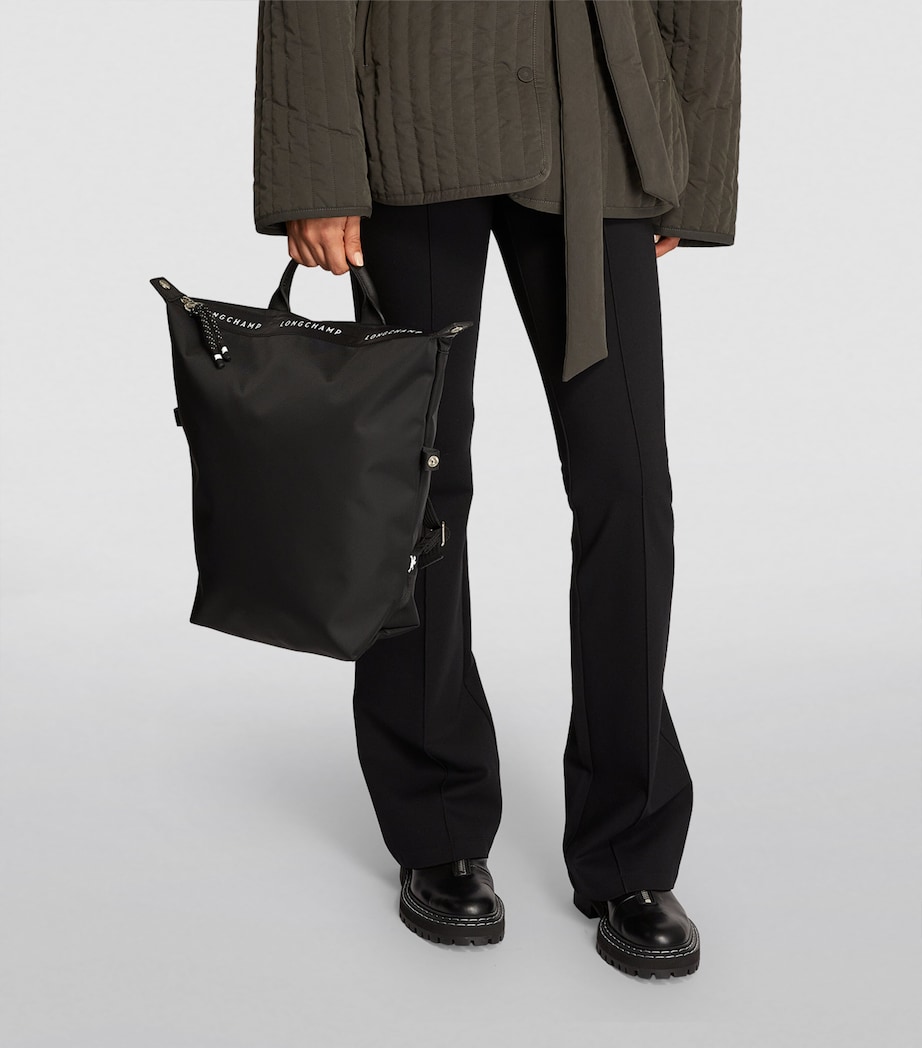 Large Le Pliage Energy Backpack 001 BLACK Image 3