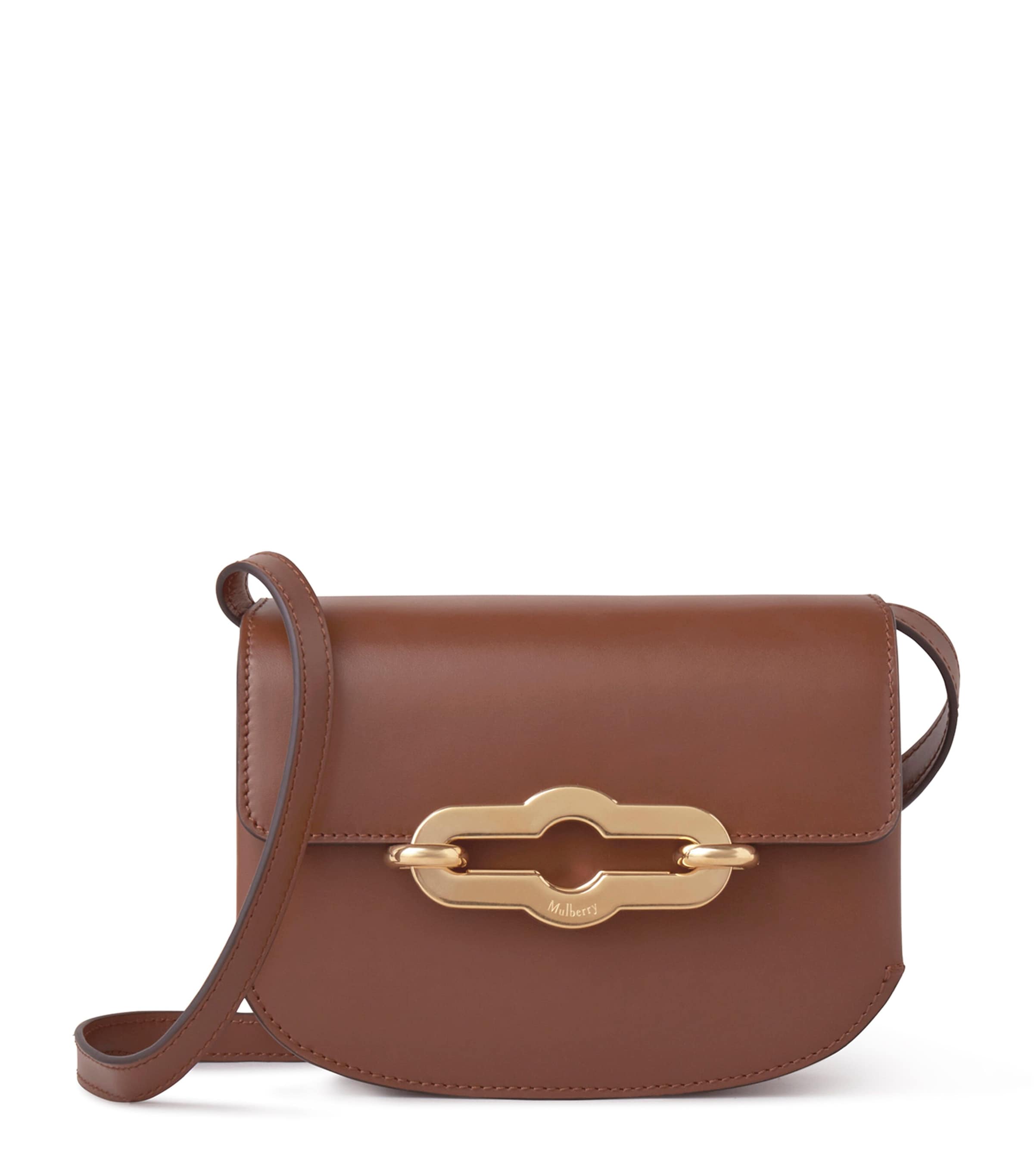 Mulberry Small Leather Pimlico Cross-body Satchel In Neutral