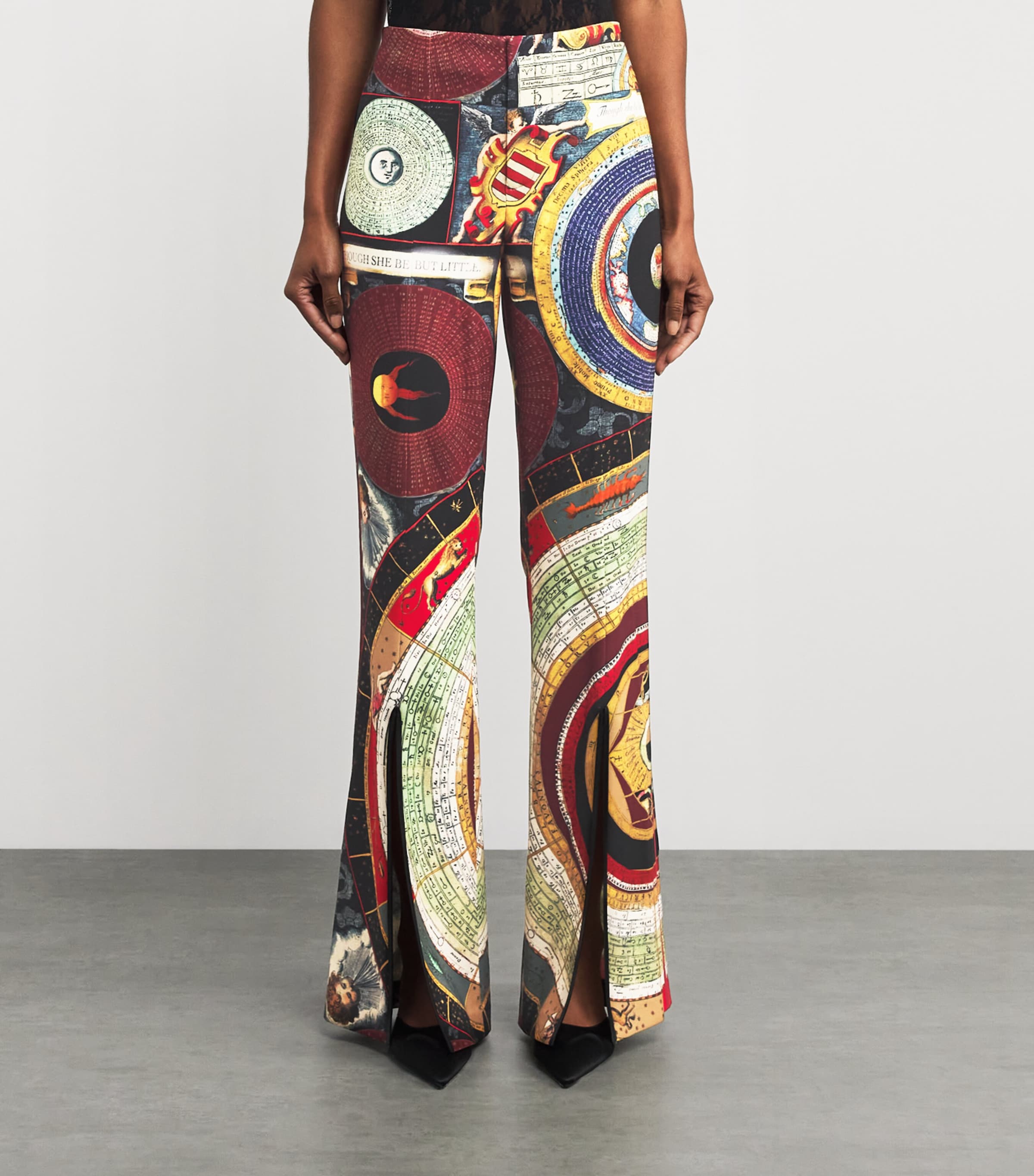 Teeny Flared Trousers Y972 HANDS OF TIME Image 3