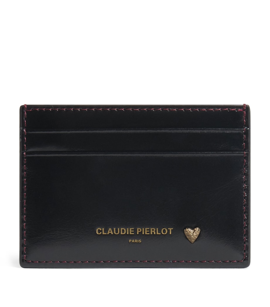 Calfskin Card Holder BLACK Image 1