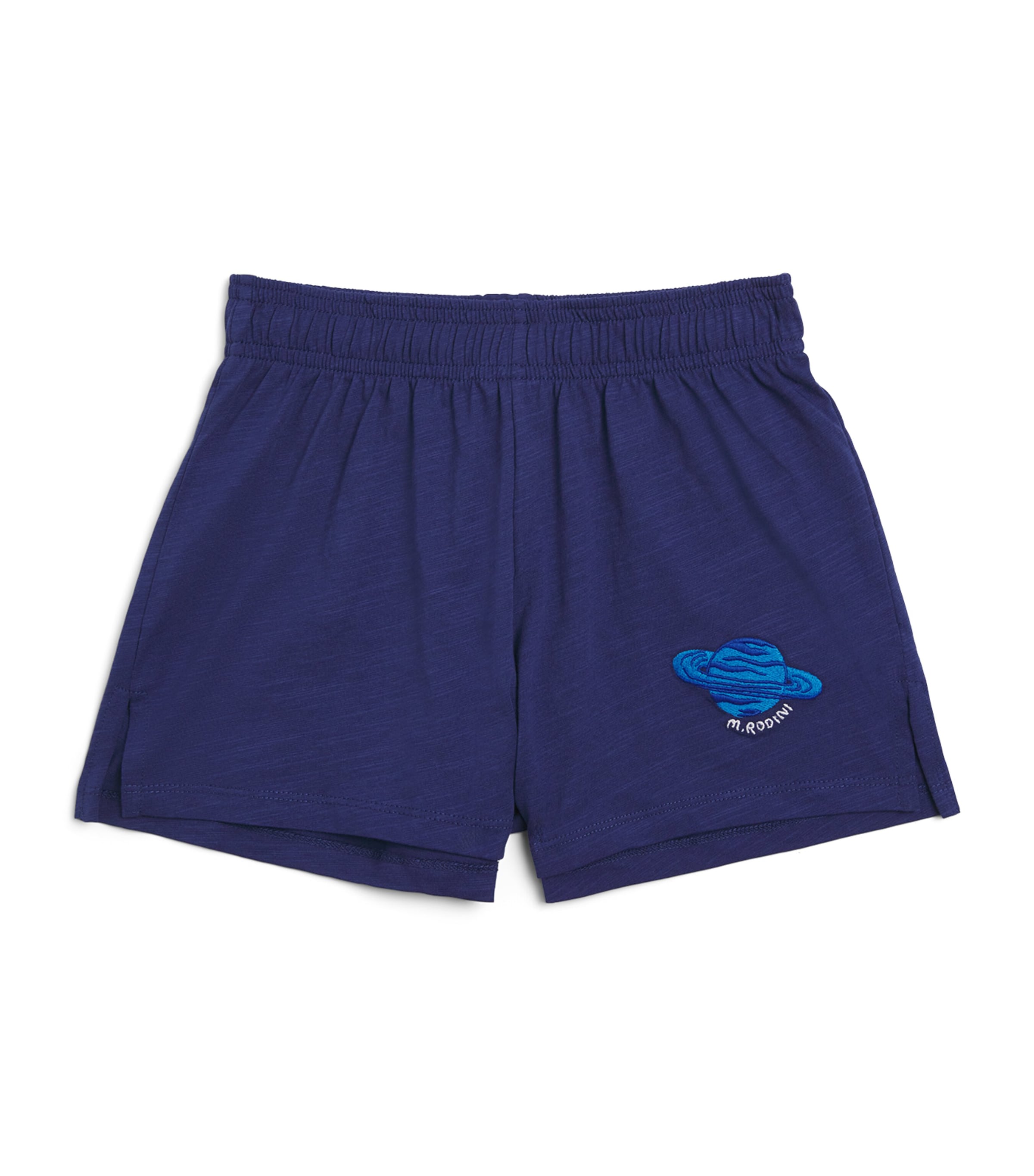 Organic Cotton Planet Shorts (3-11 Years) BLUE Image 1