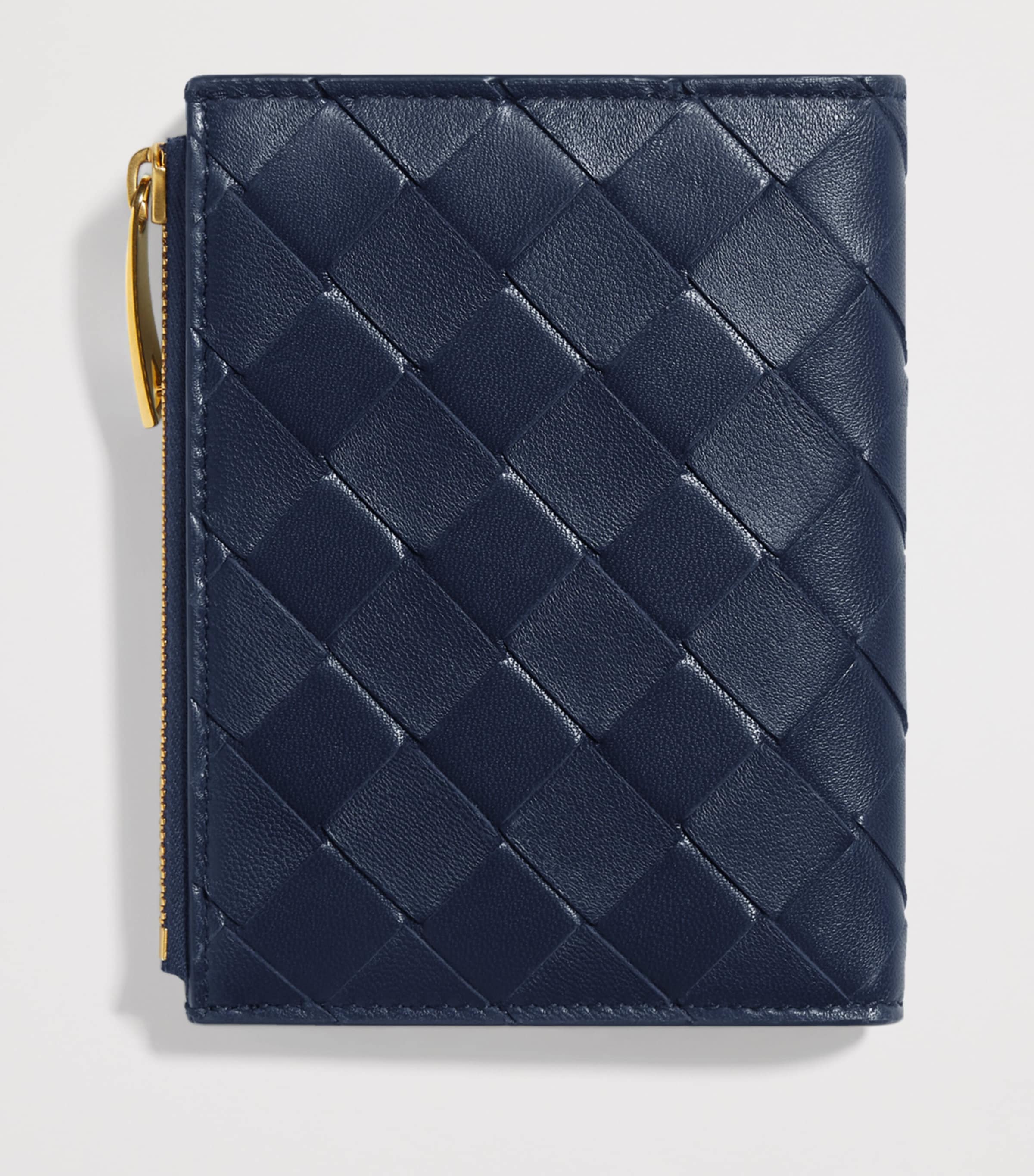Bottega Veneta Small Nappa Leather Intrecciato Bifold Wallet Image 3