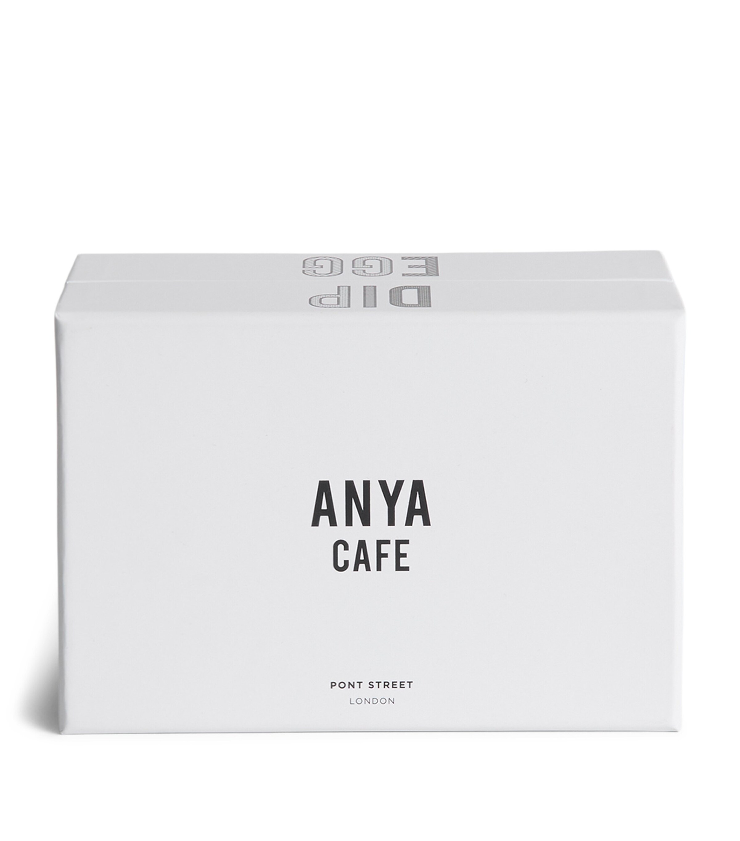 Anya Hindmarch Bone China Butter Dish White Image 3