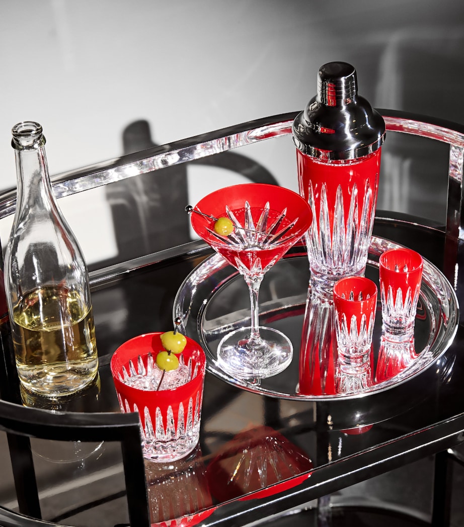 Crystal Firework Cocktail Shaker RED Image 6